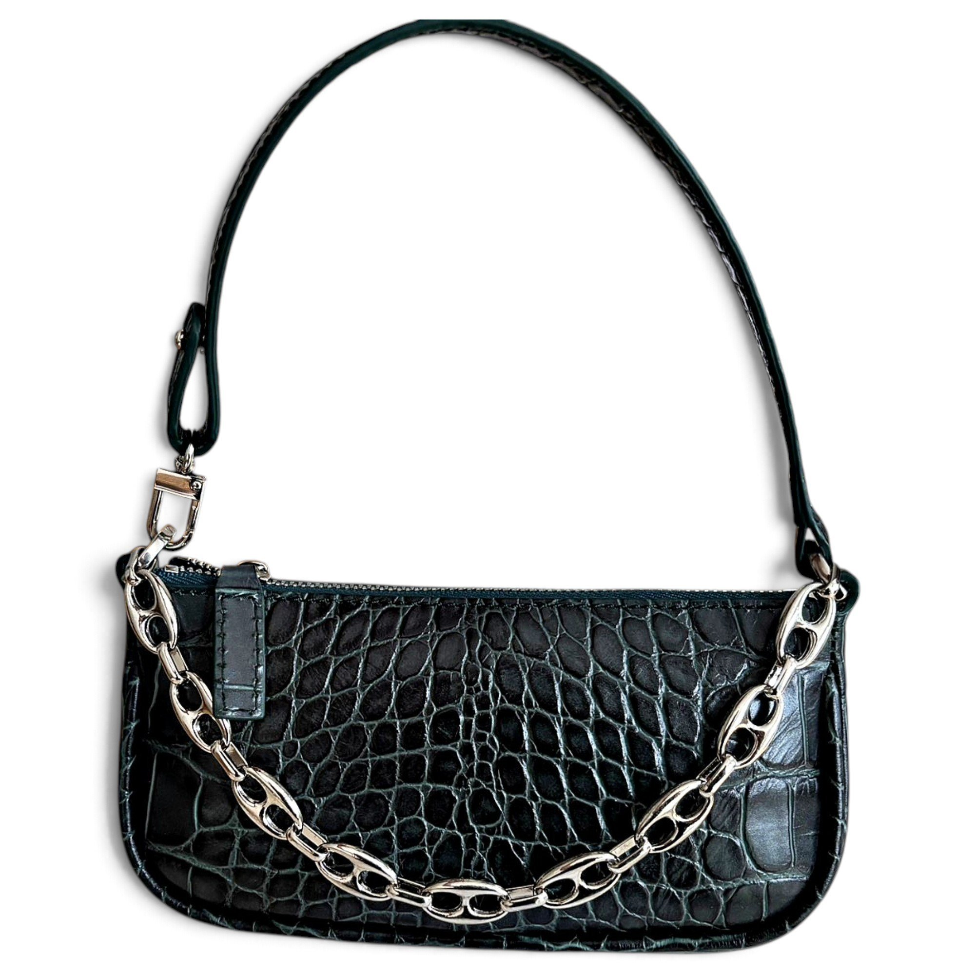 By Far Rachel leather handbag