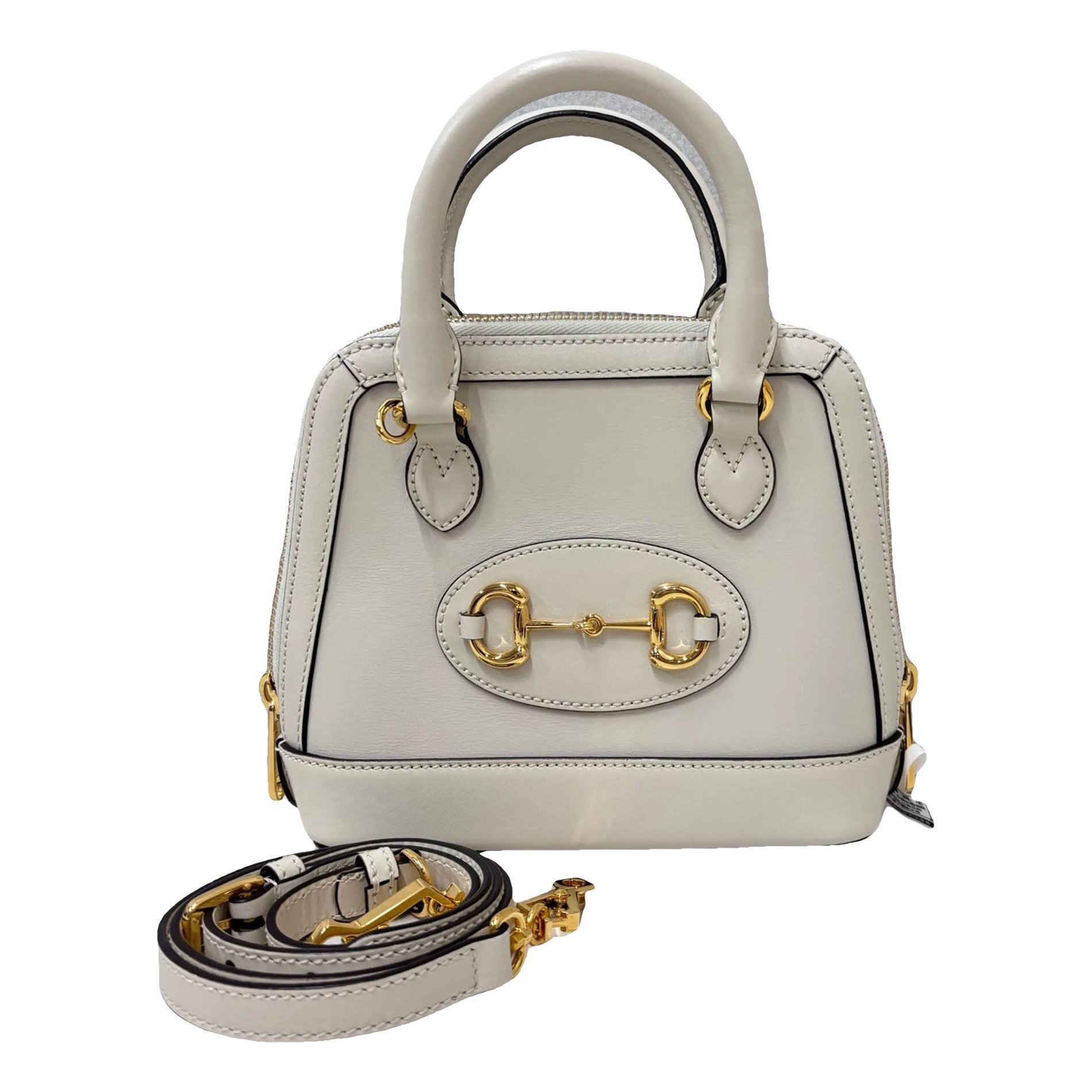 Handle Horsebit 1955 leather crossbody bag