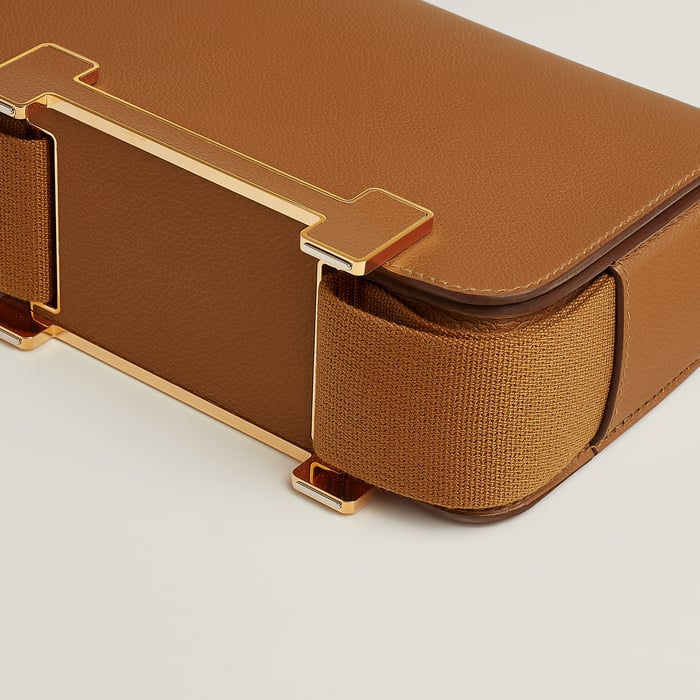 Gold Hermès Geta Bag