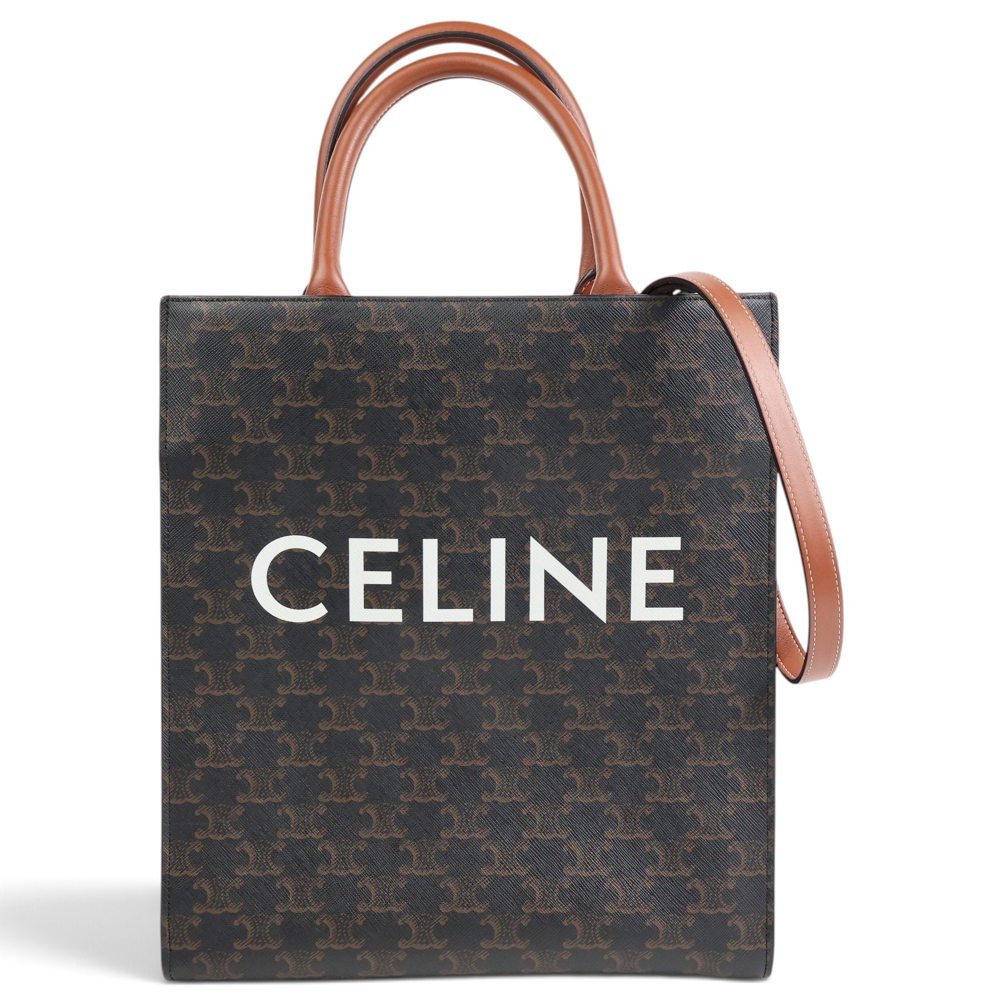 Patent leather handbag