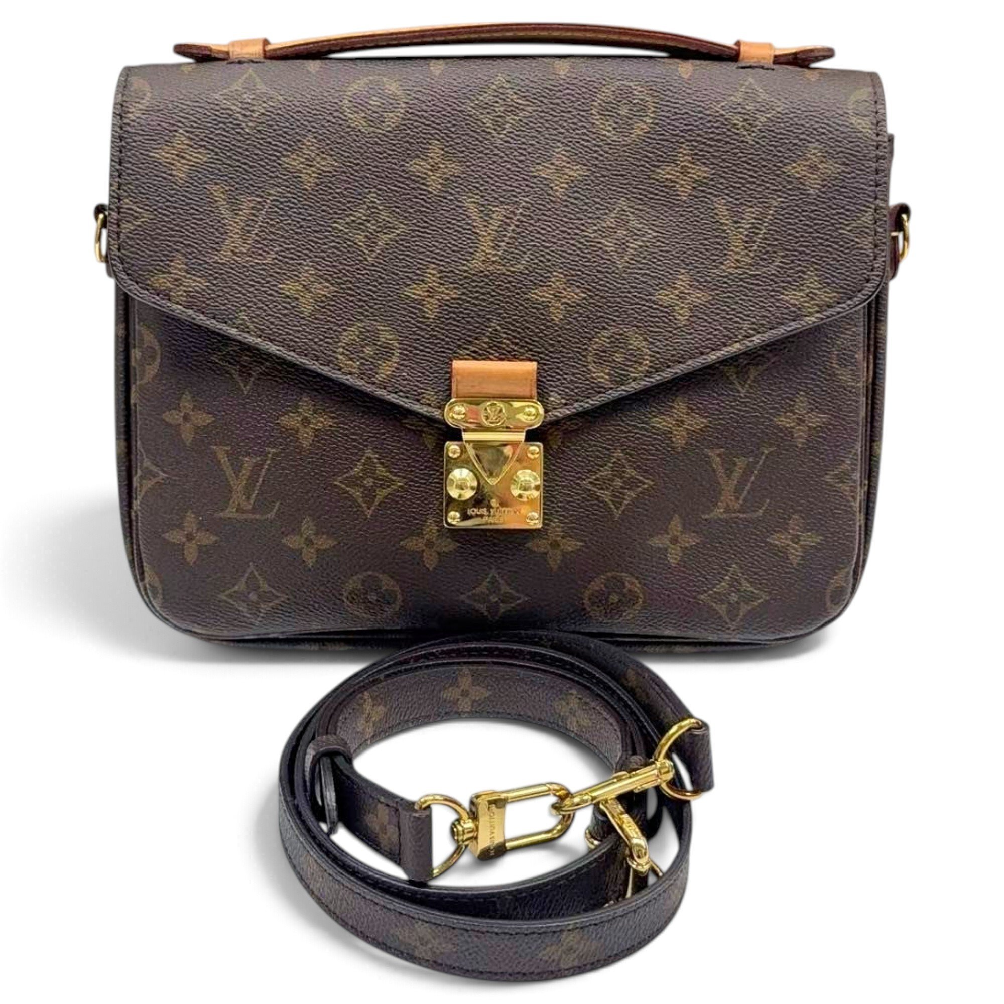 Metis leather crossbody bag