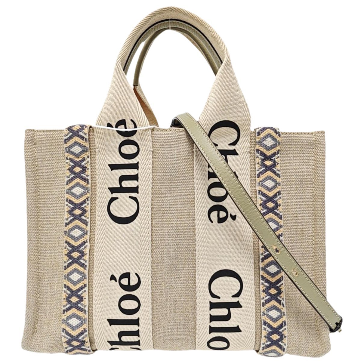 Woody cloth handbag