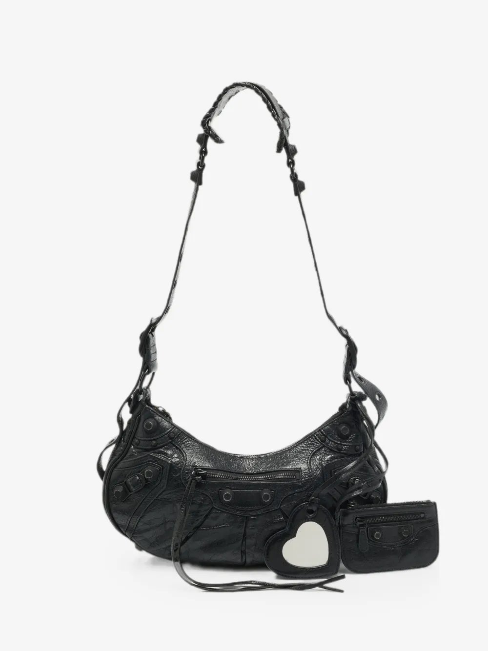 Le Cagole stud-detail shoulder bag