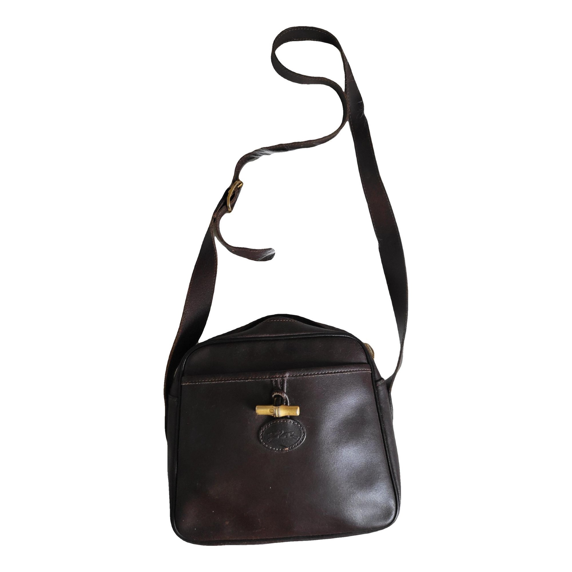Roseau leather crossbody bag