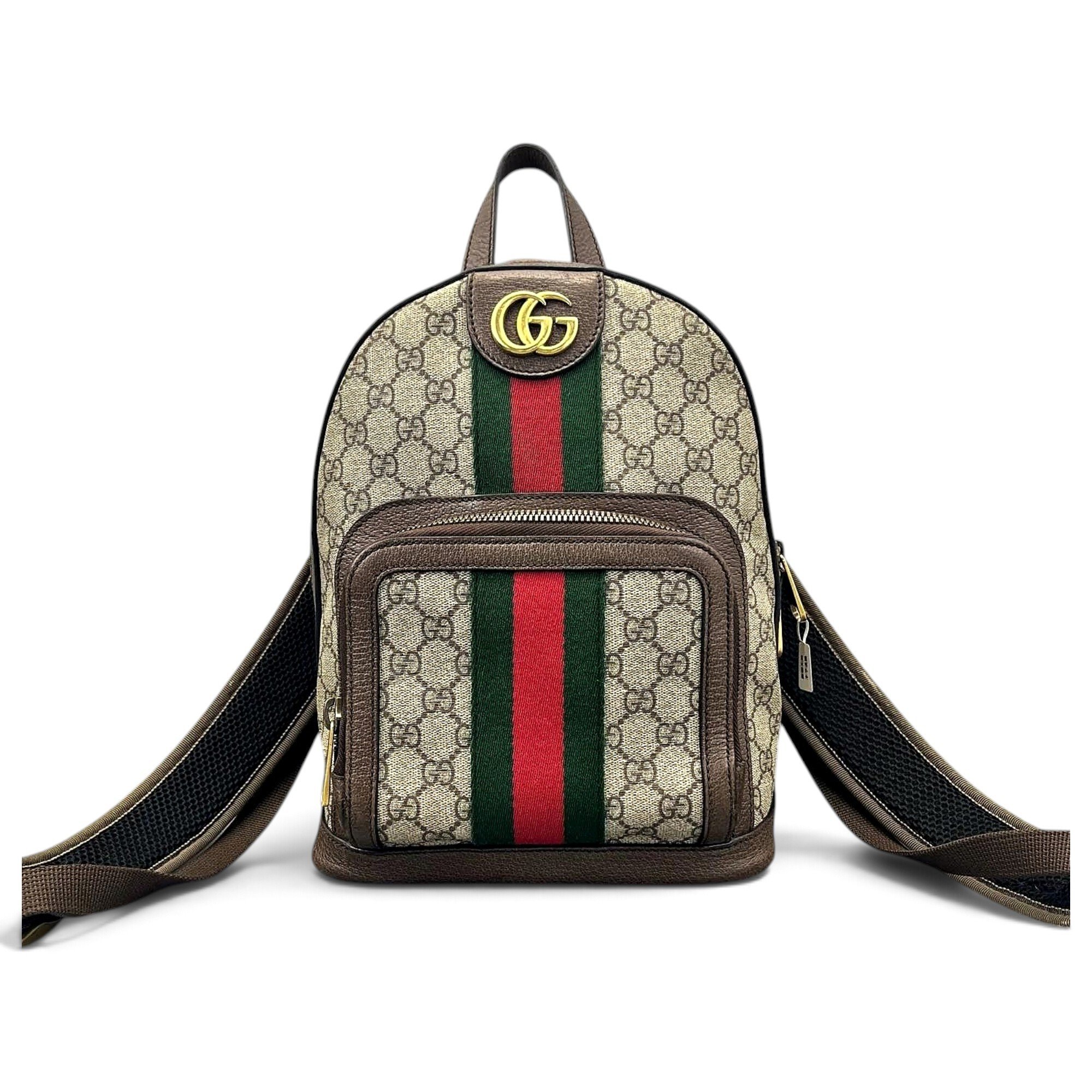 Leather backpack
