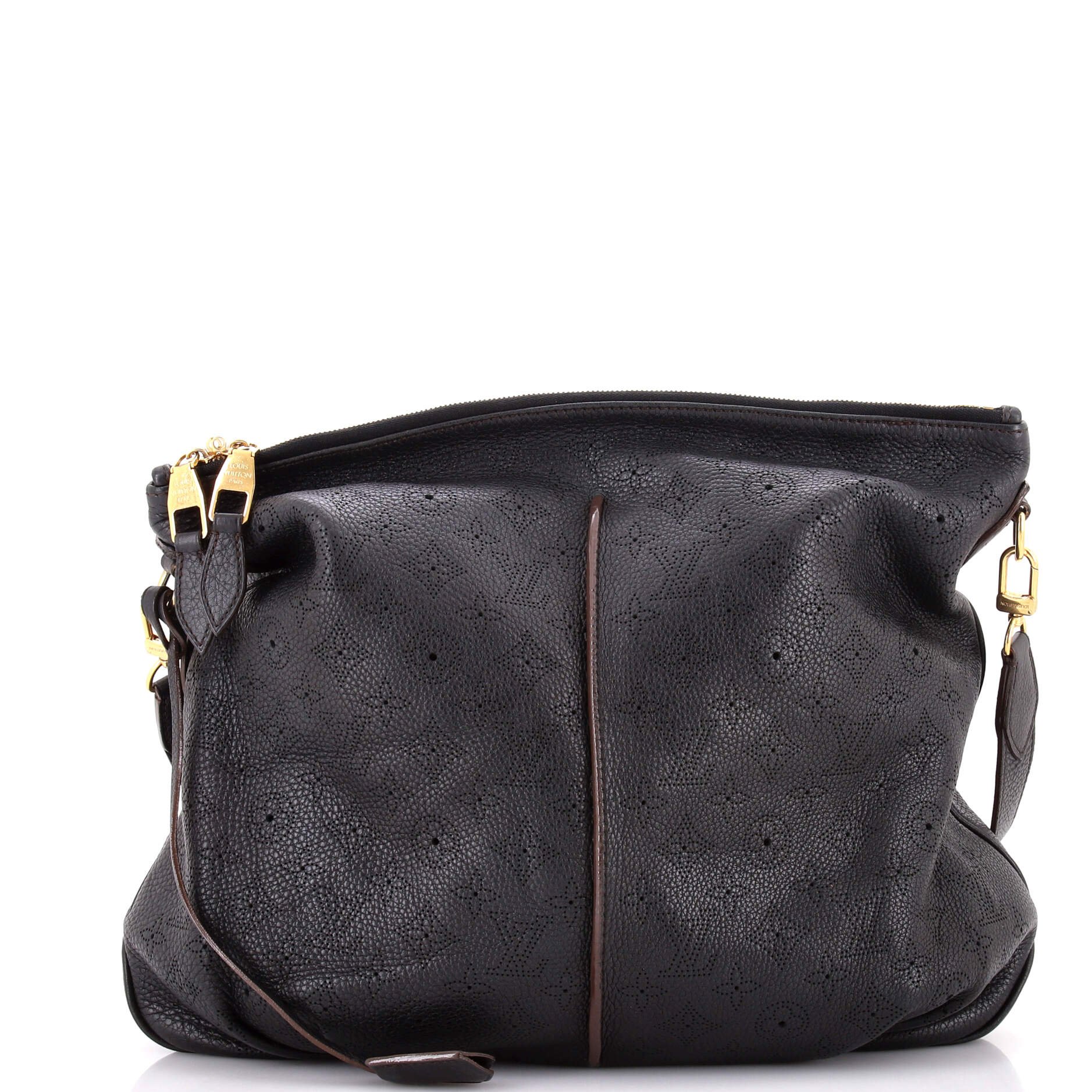 Louis Vuitton Selene Handbag Mahina Leather MM