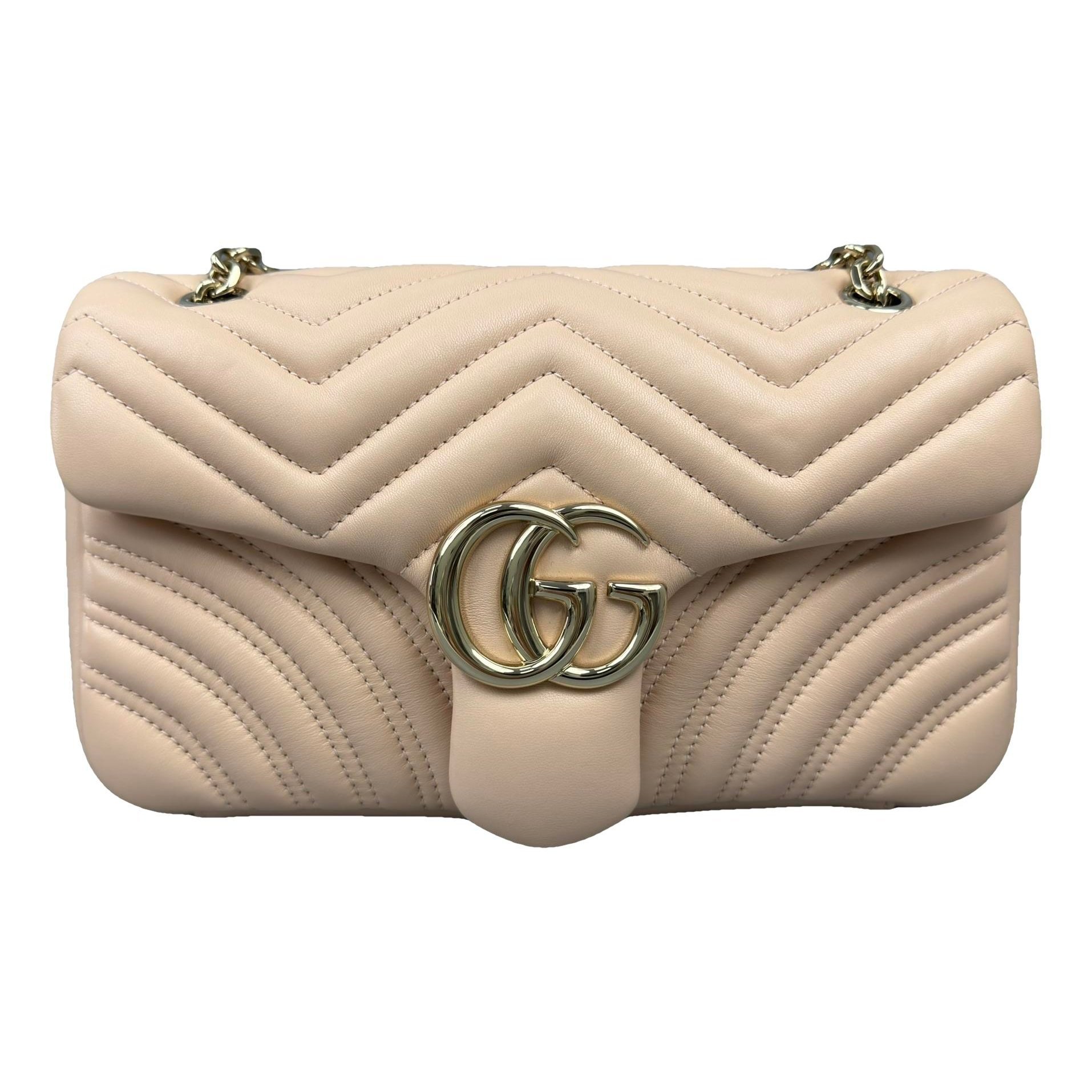 GG Marmont Flap leather handbag