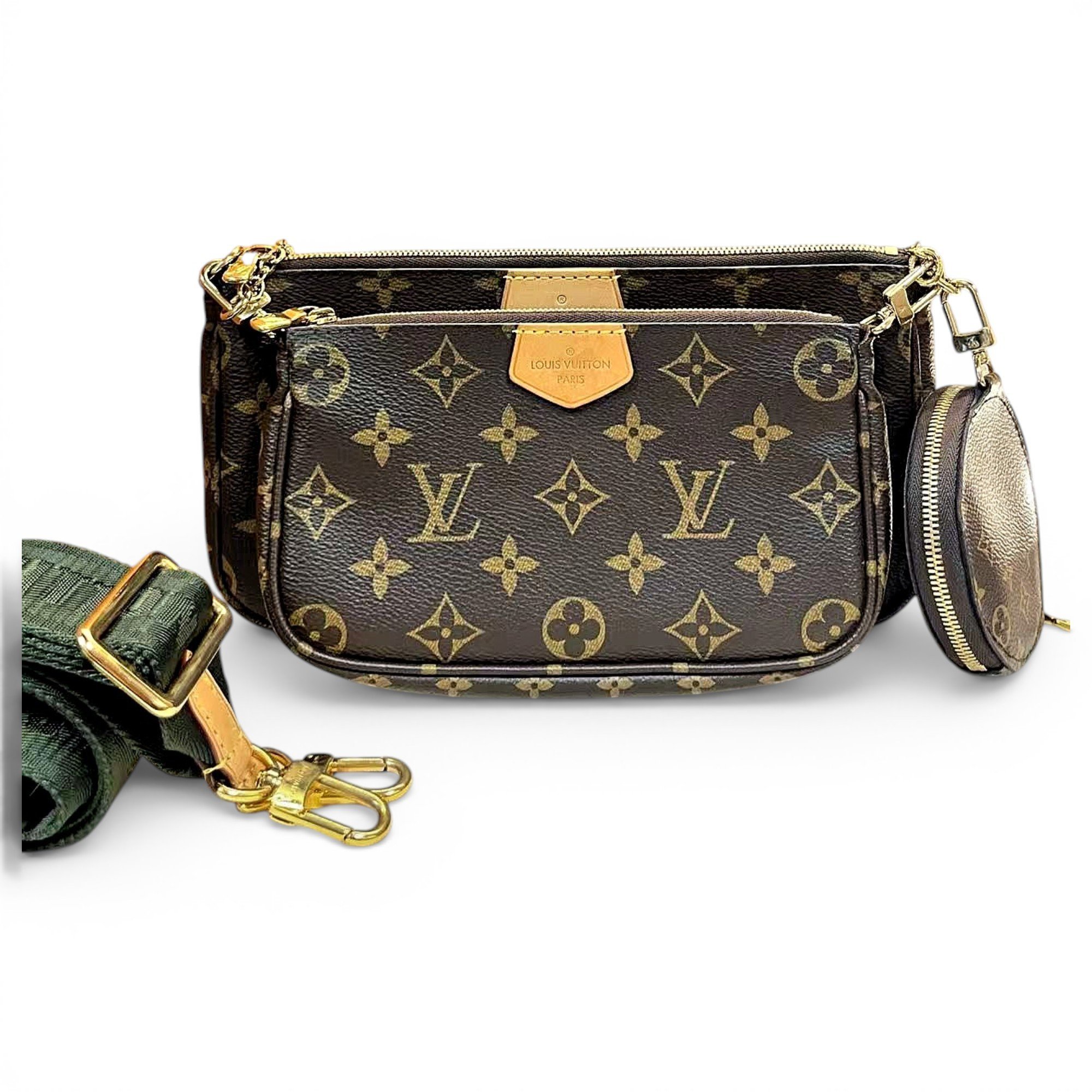 Multi Pochette Accessoires leather handbag