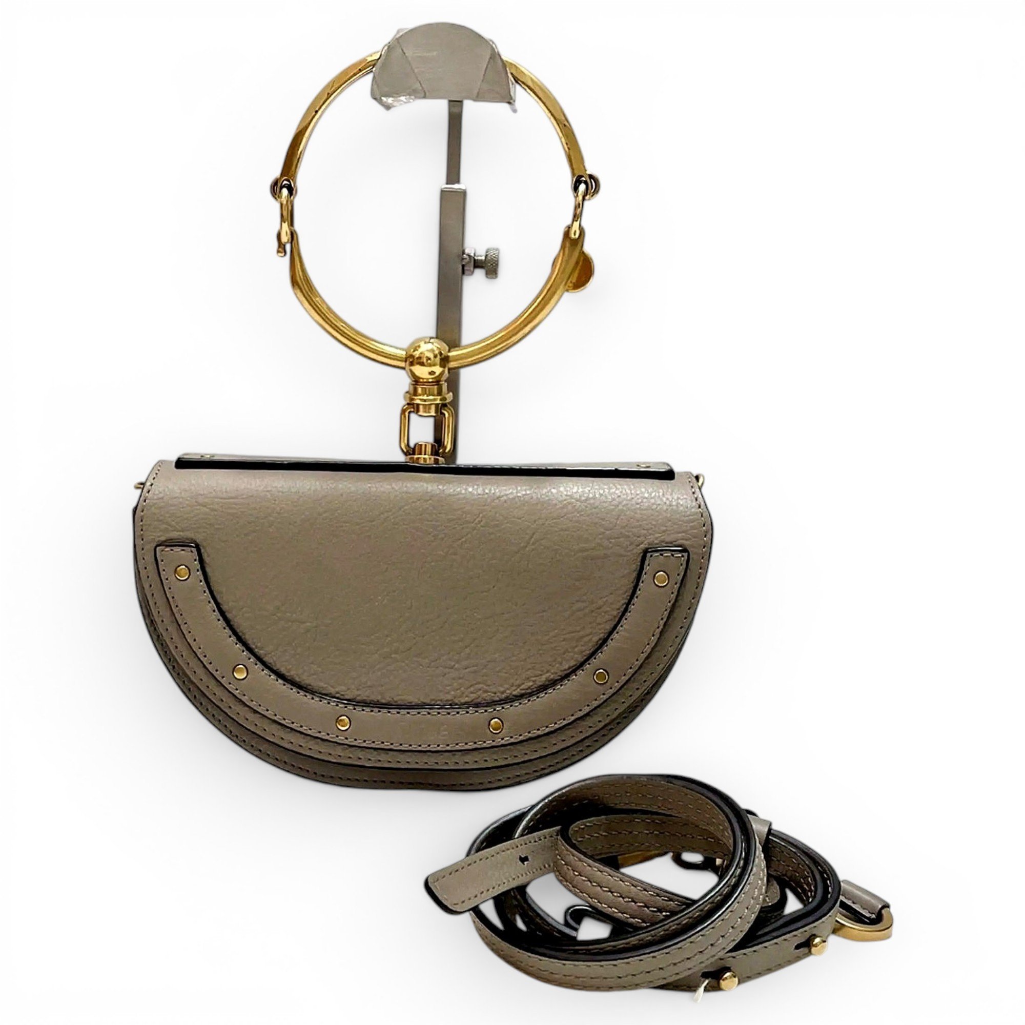 Bracelet Nile leather crossbody bag