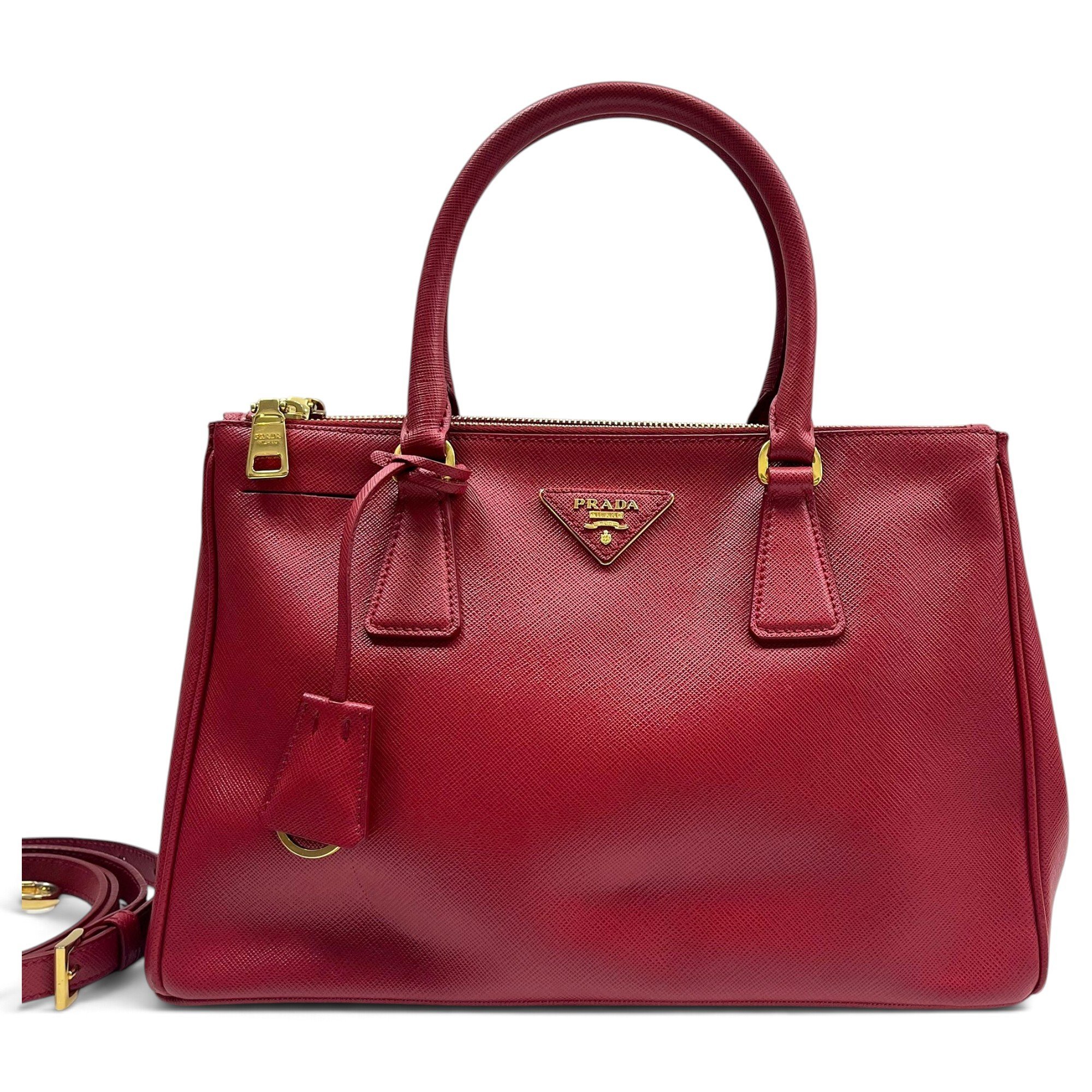 Galleria leather handbag