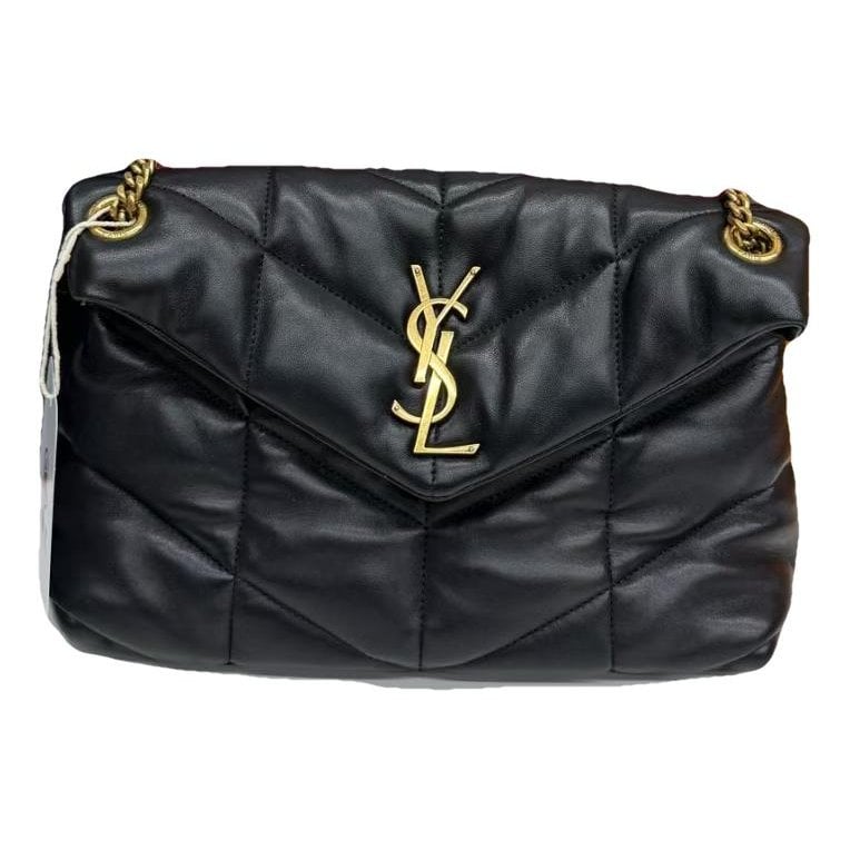 Loulou Puffer leather crossbody bag
