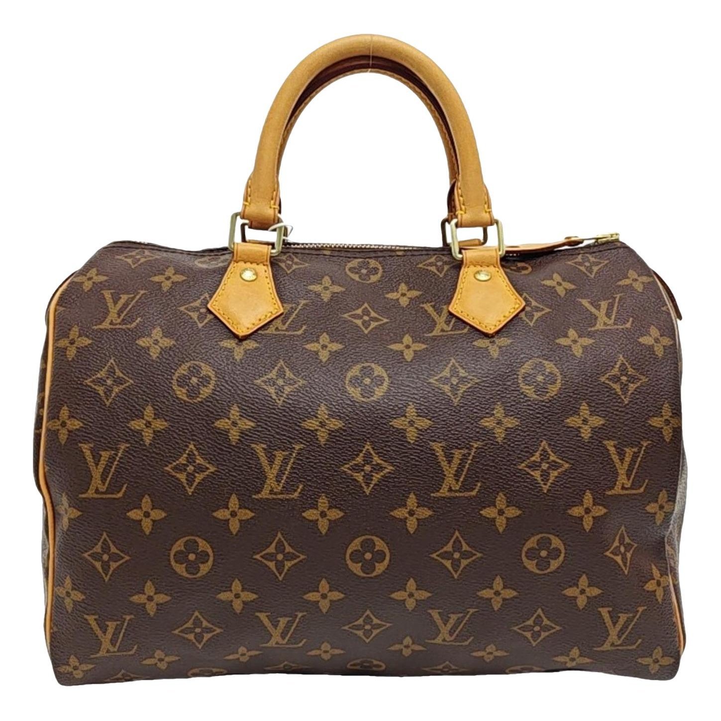 Nano Speedy / Mini HL leather handbag