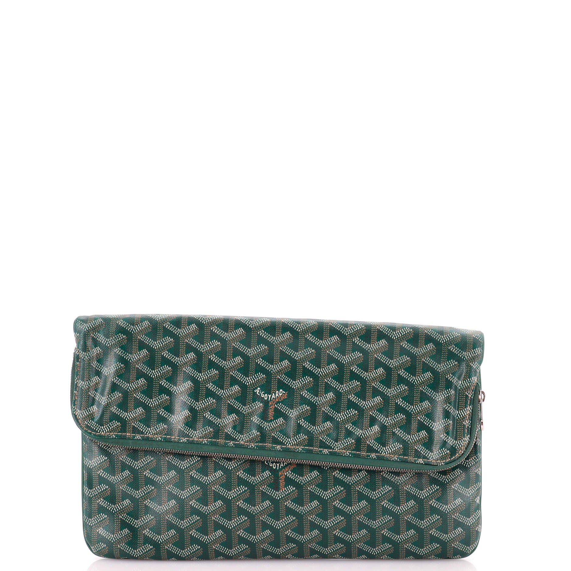 Saint Marie Clutch Coated Canvas