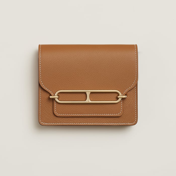 Gold Roulis Slim Wallet