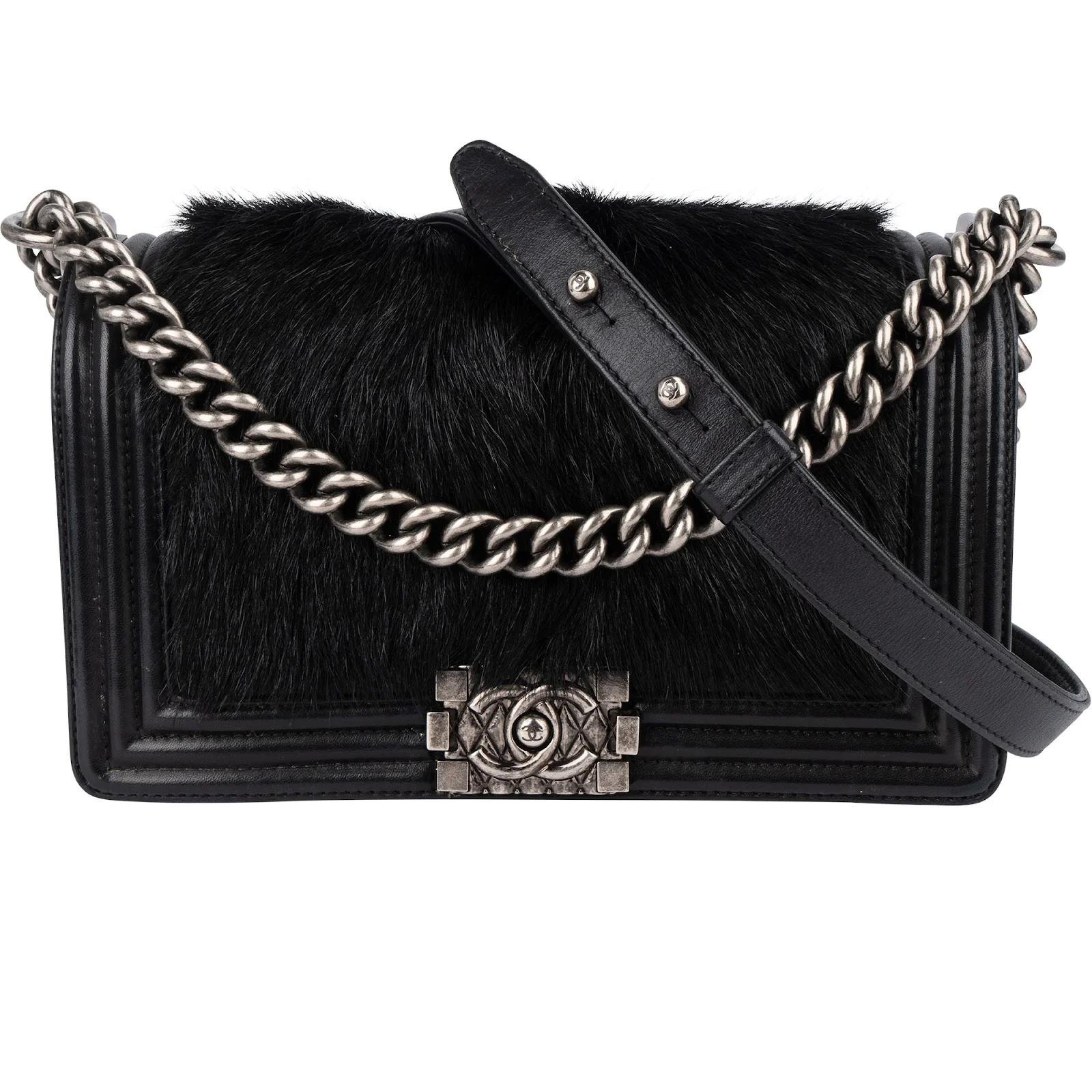 Boy leather crossbody bag