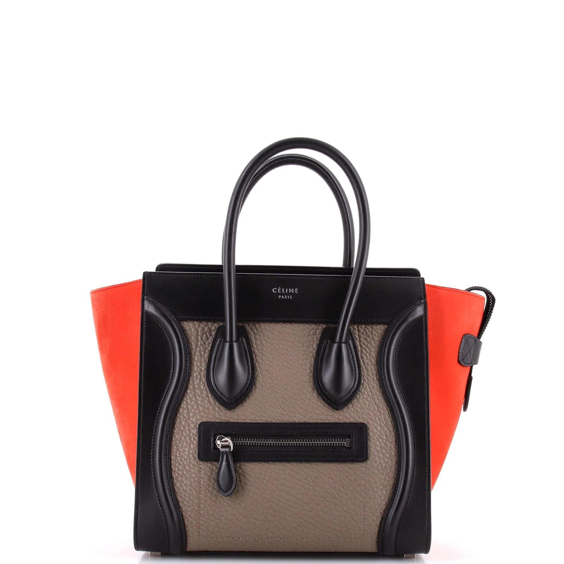 Leather tote
