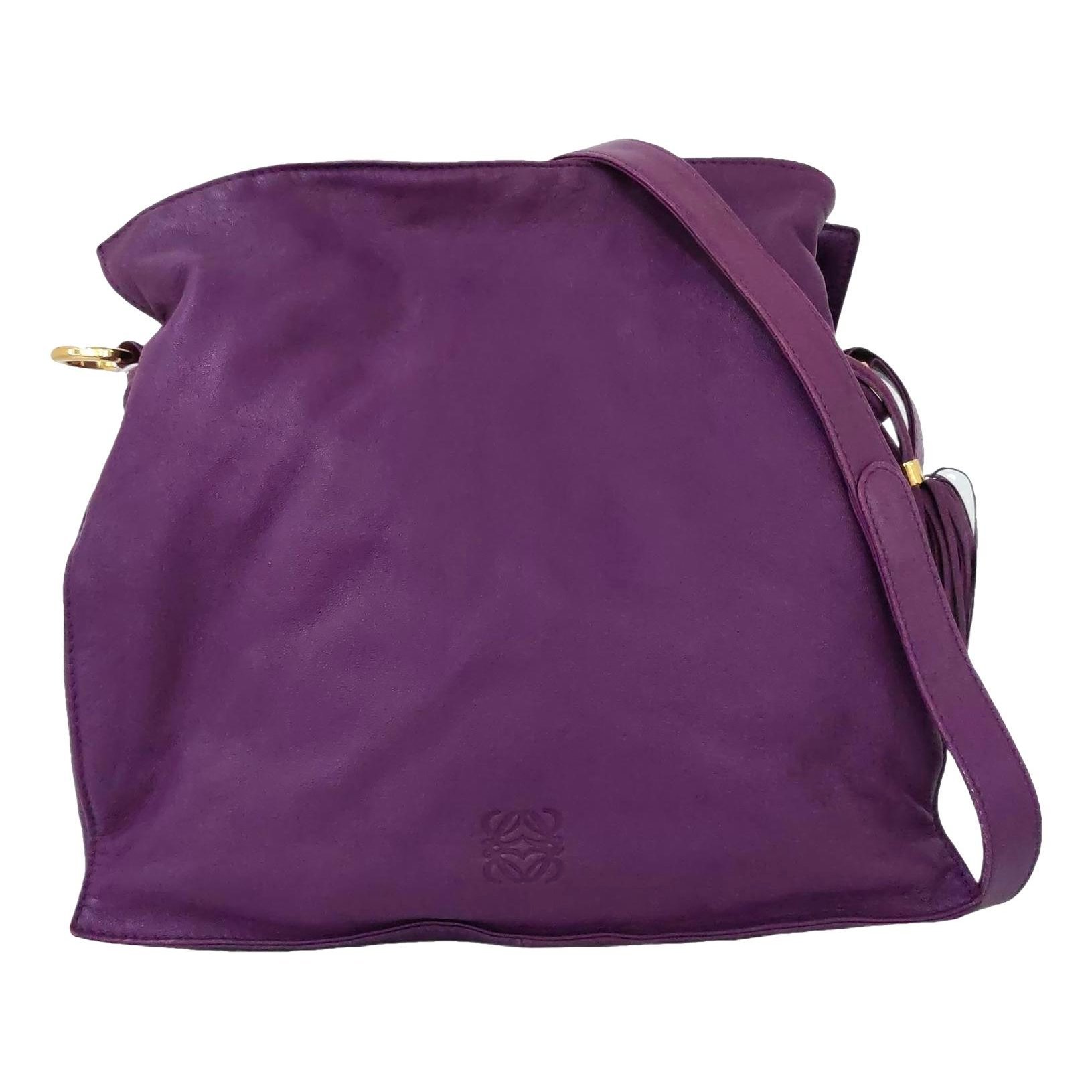 Flamenco leather handbag