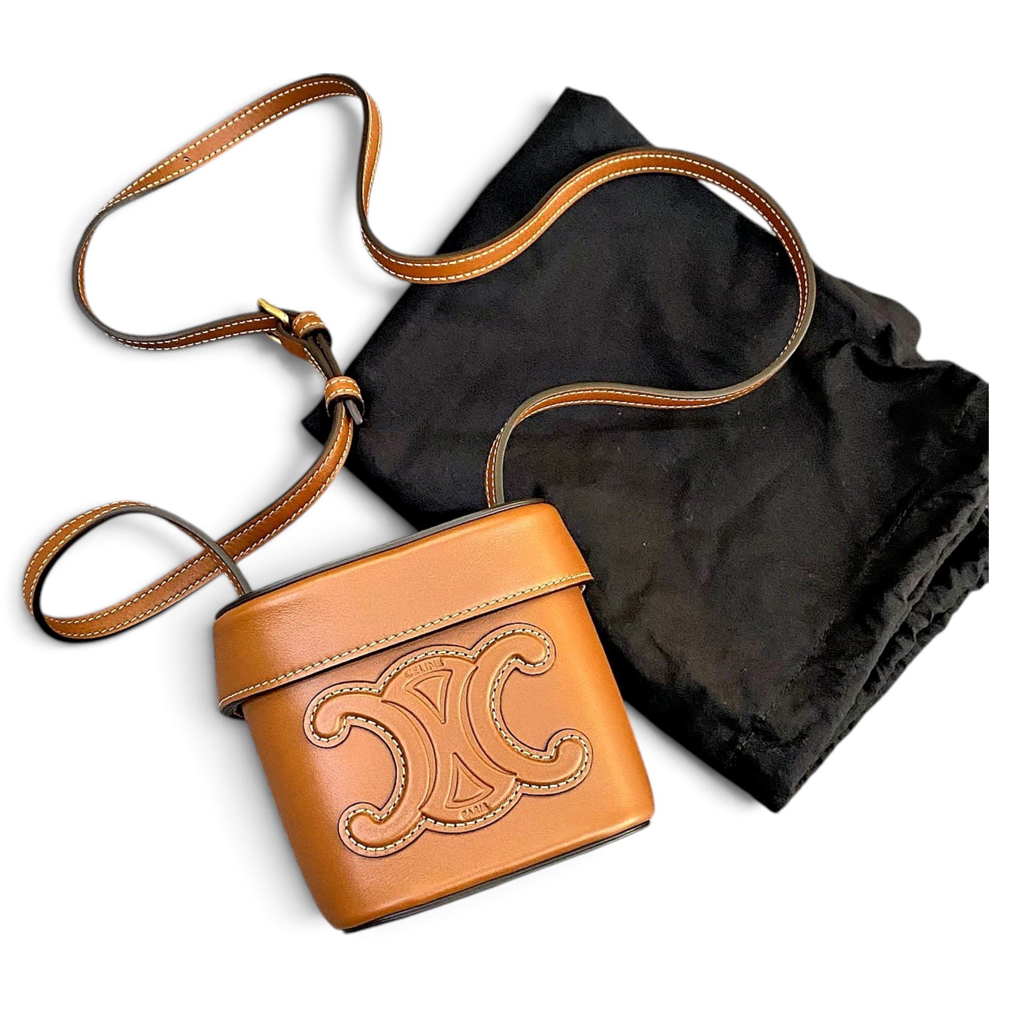 Leather crossbody bag