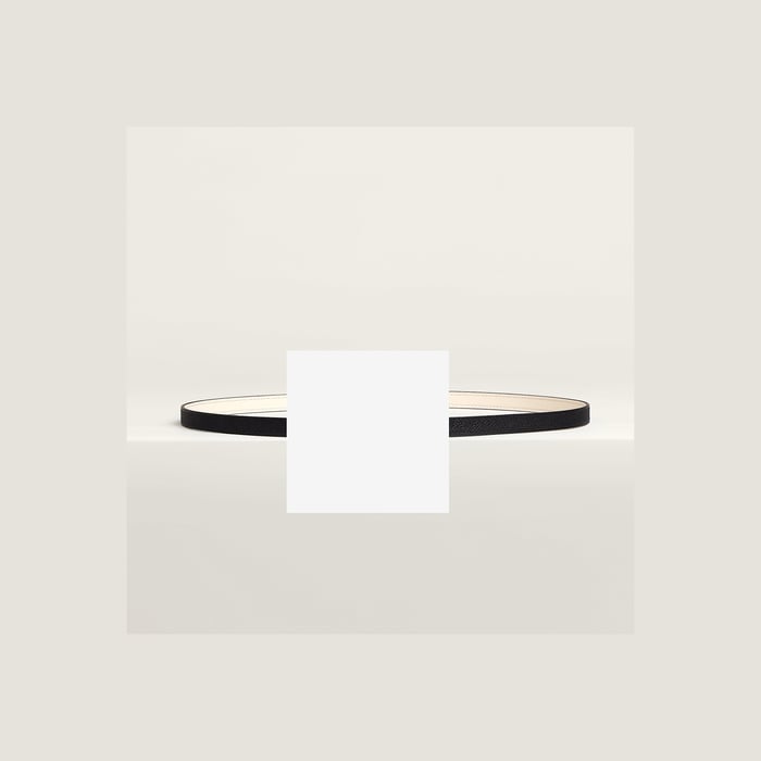 Maillon H Belt Buckle & Reversible Leather Strap 13 MM