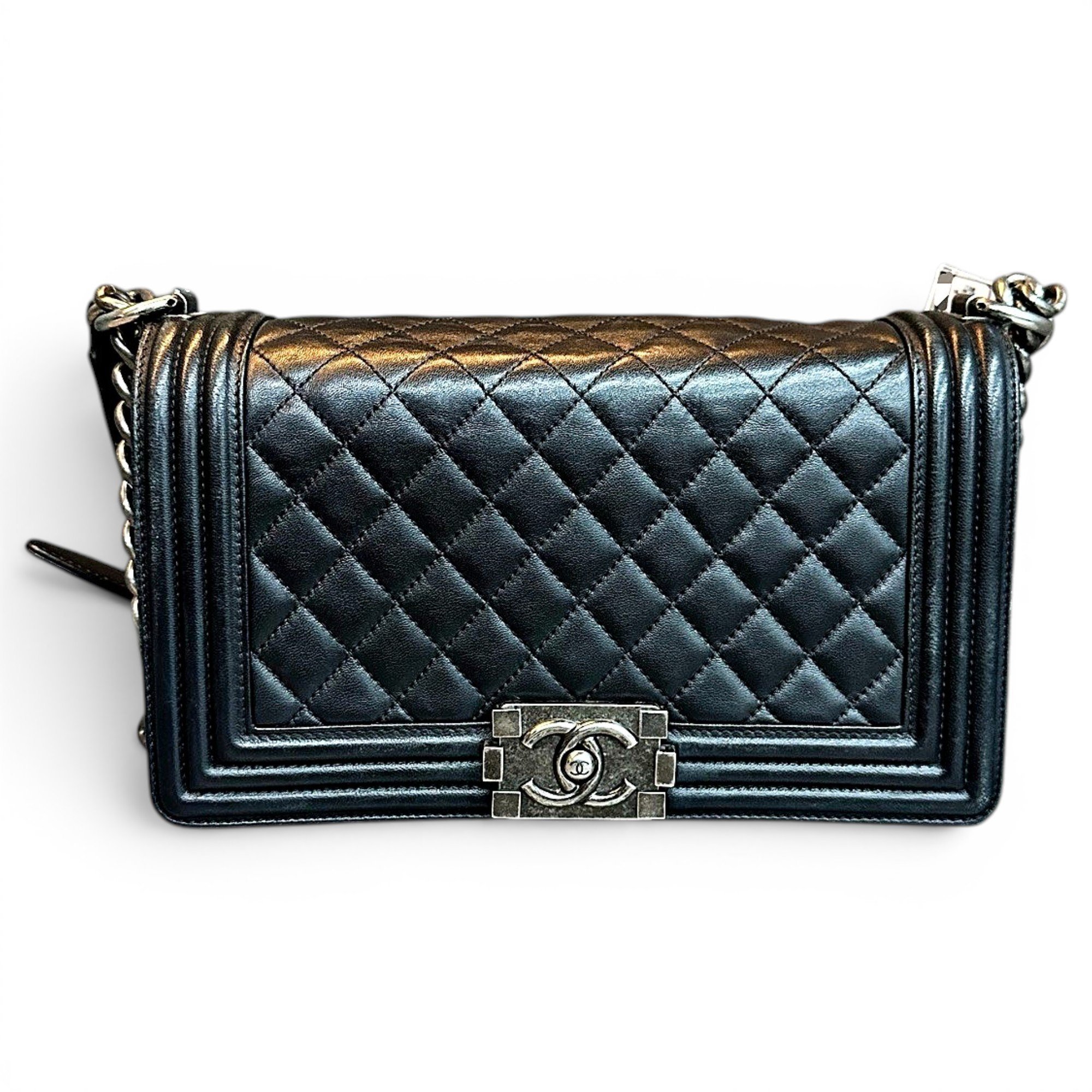 Boy leather handbag