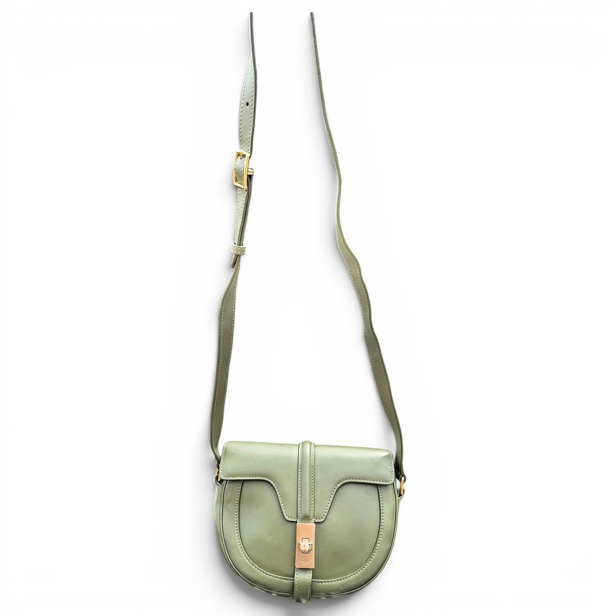 SAC 16 BESACE leather crossbody bag