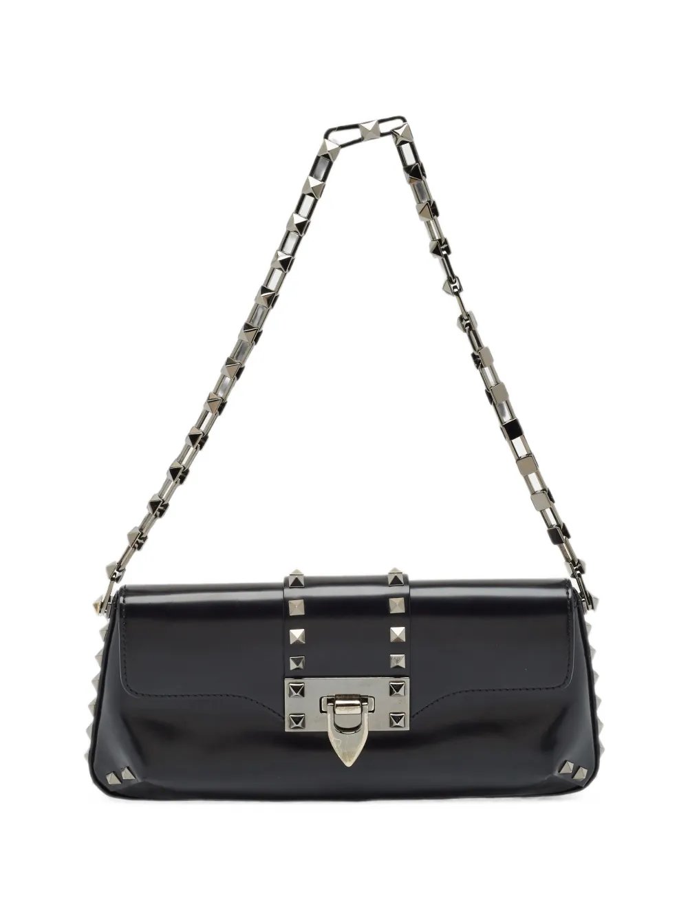 Rockstud chain shoulder bag