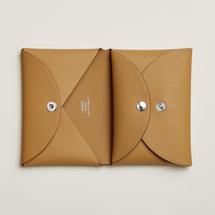 Biscuit Calvi Duo Compact Card Holder