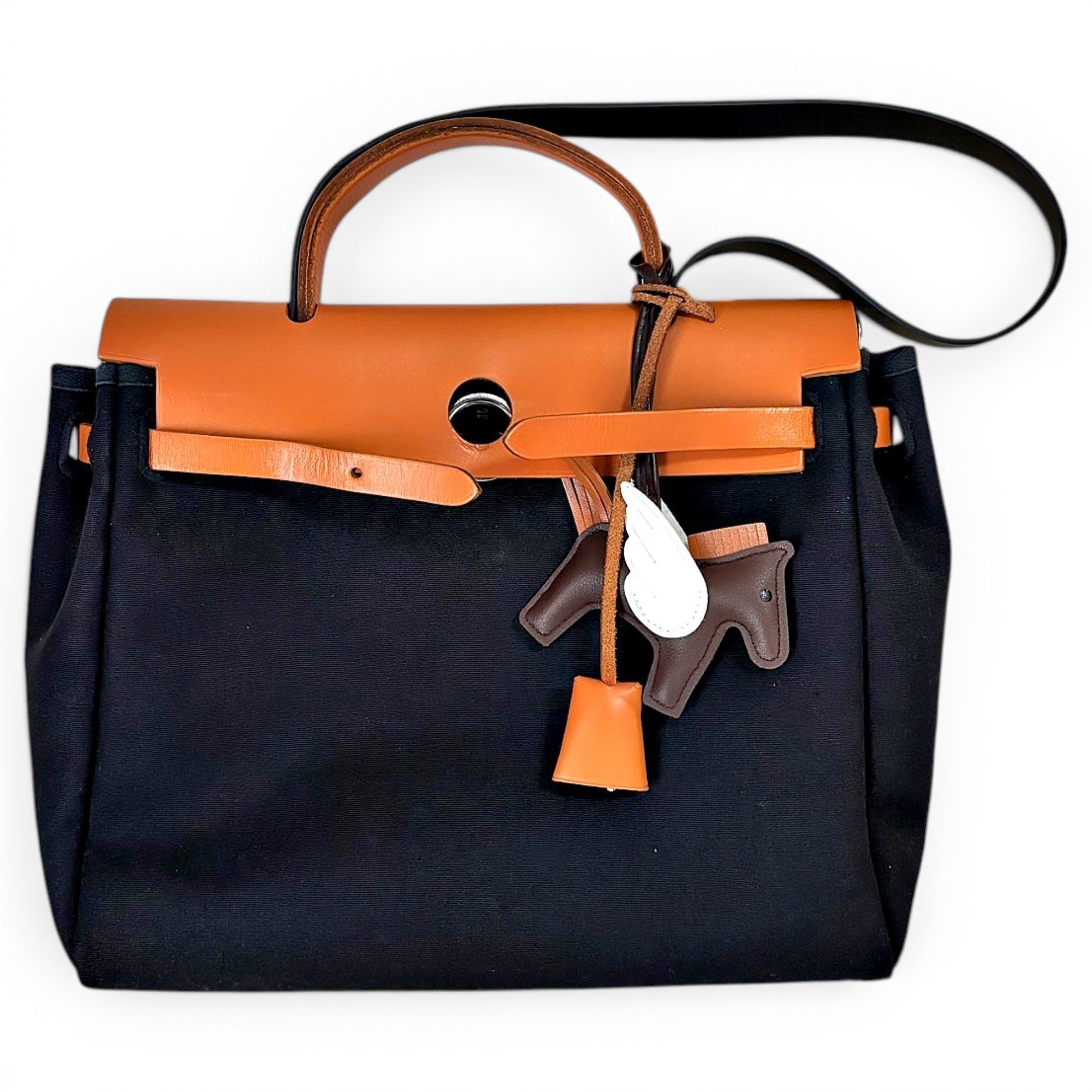 Herbag leather handbag