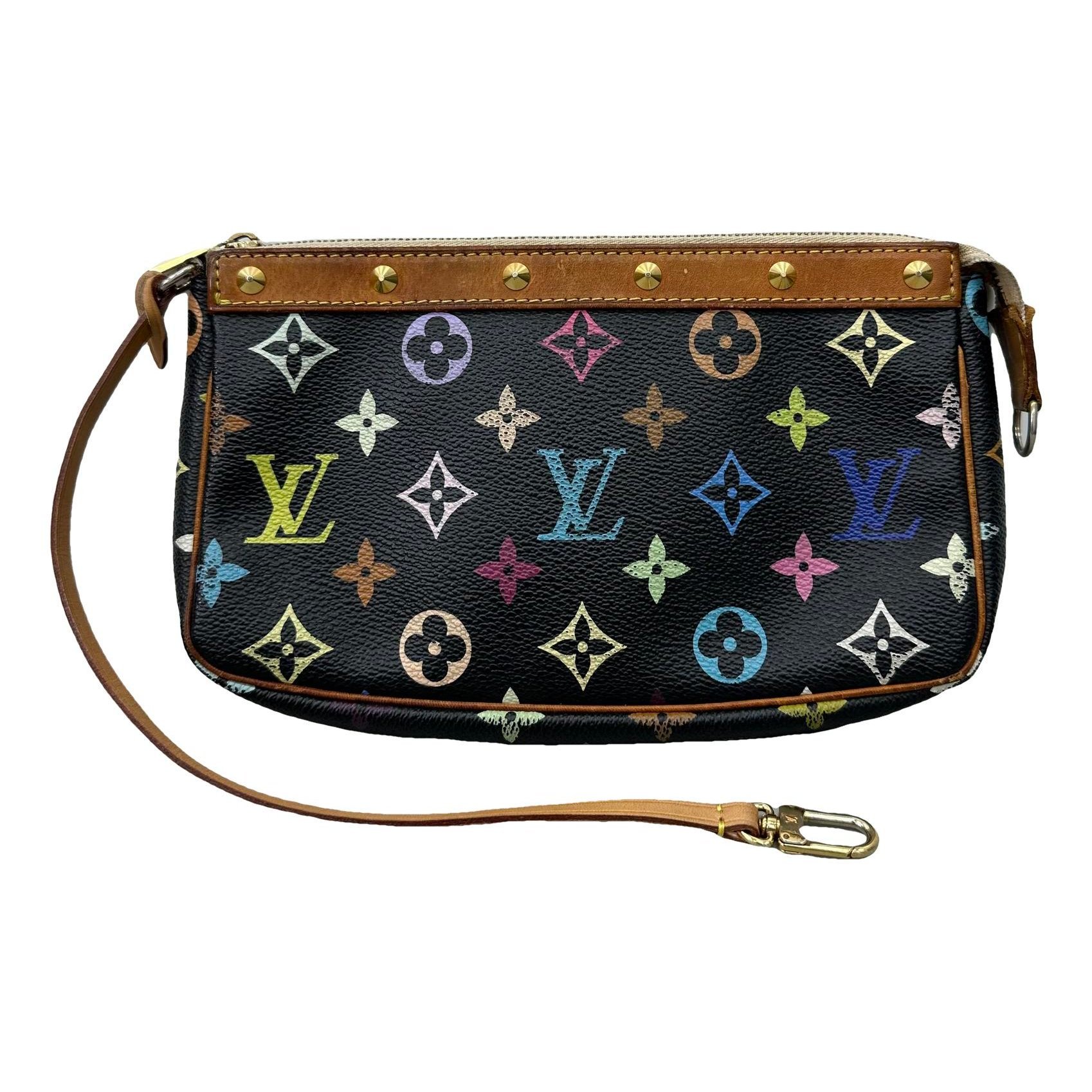 Pochette Accessoire leather handbag
