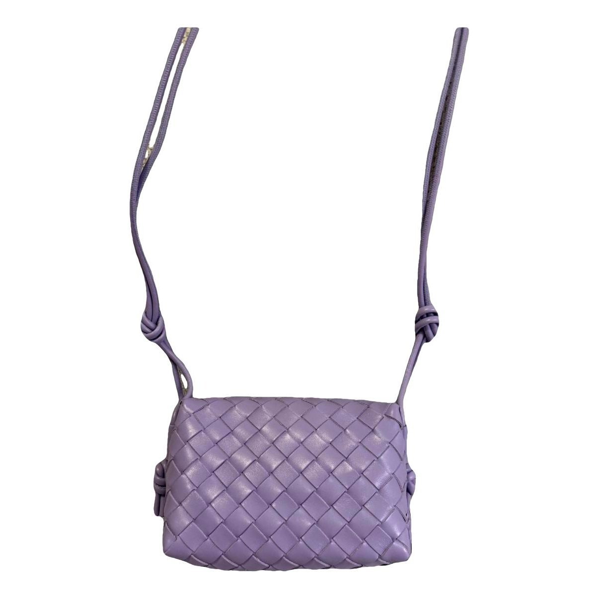 Loop leather handbag