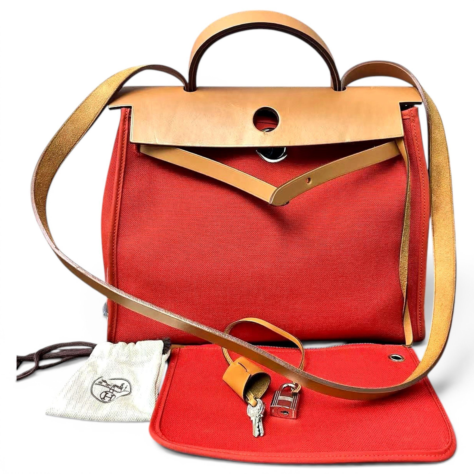 Herbag leather handbag