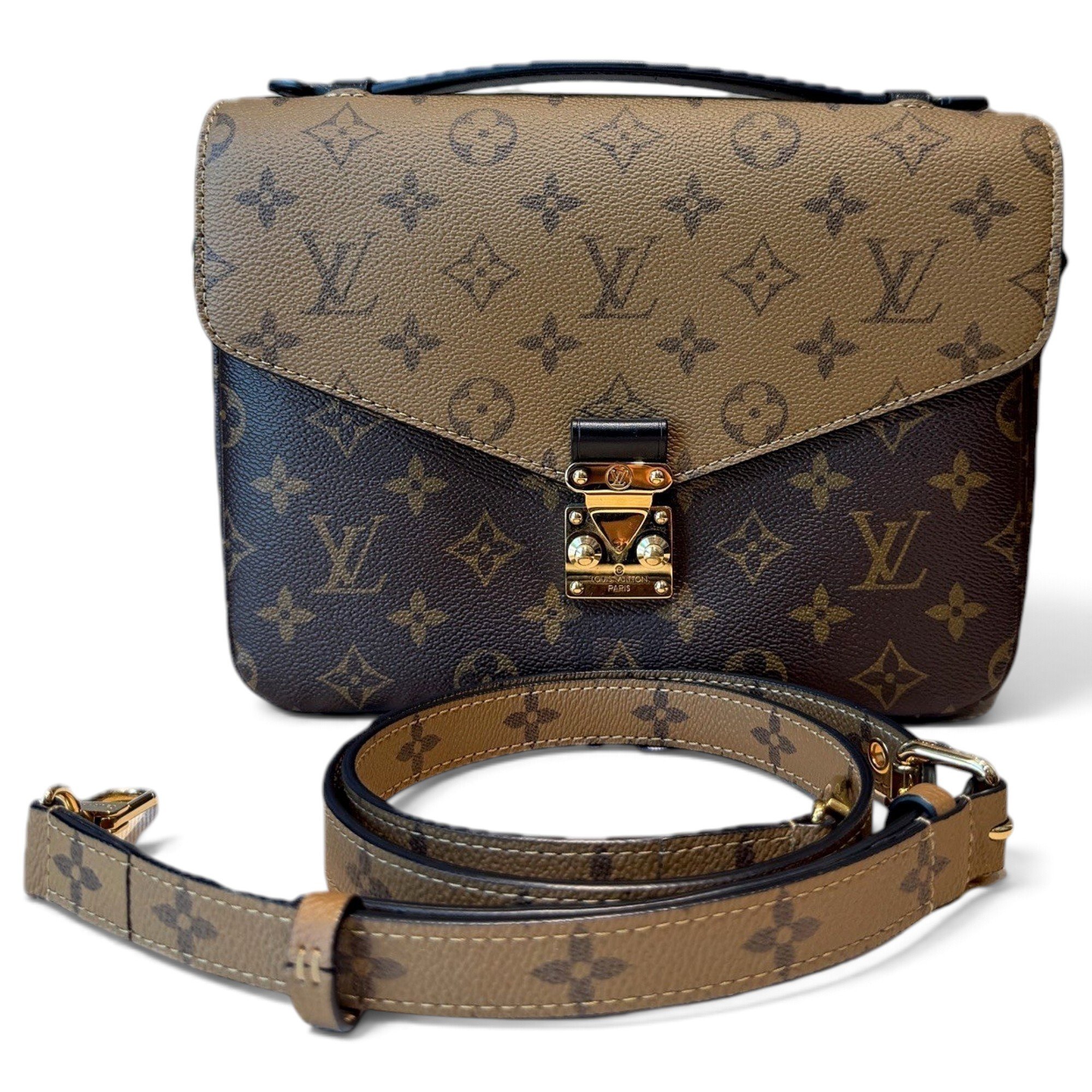 Metis leather handbag