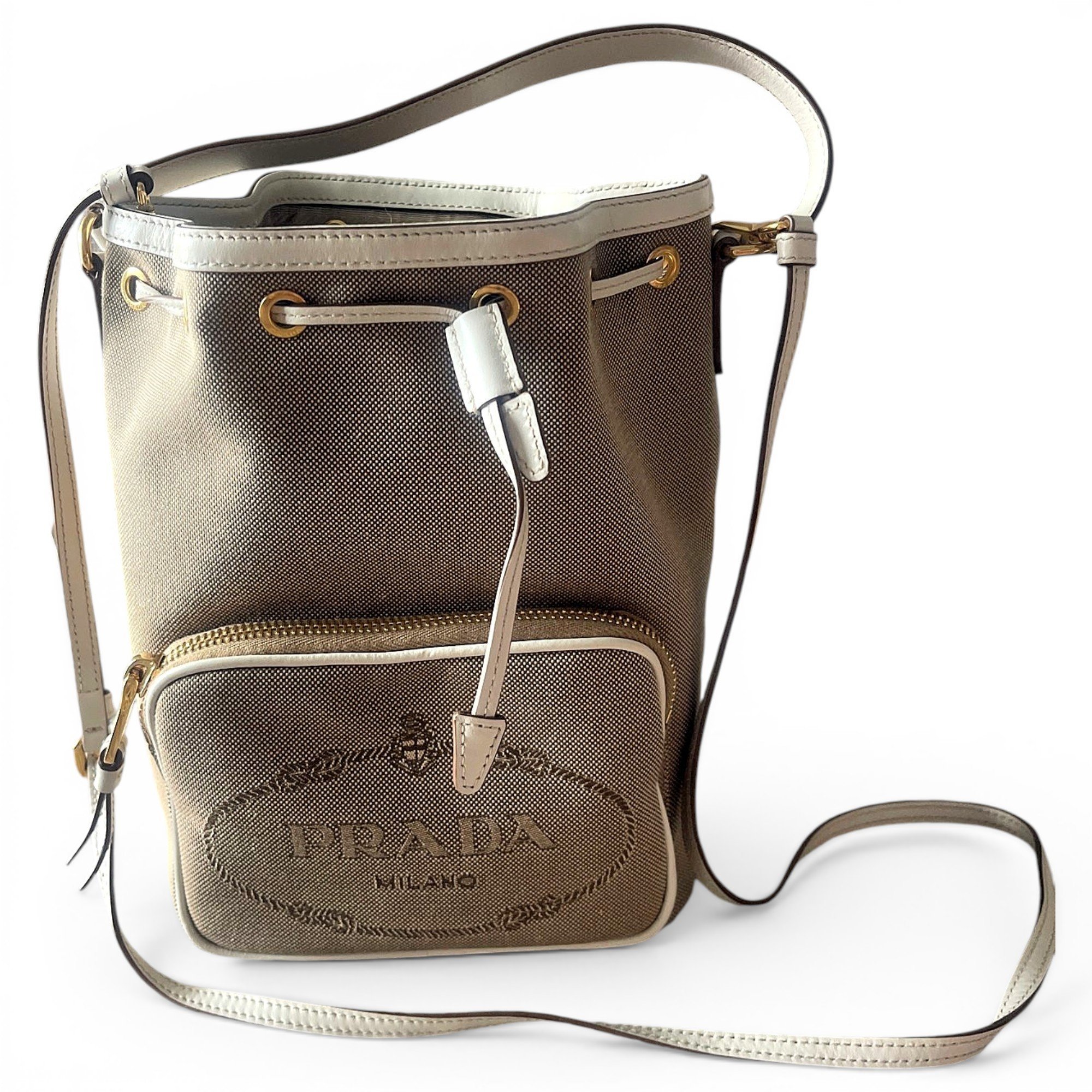 Duet cloth handbag