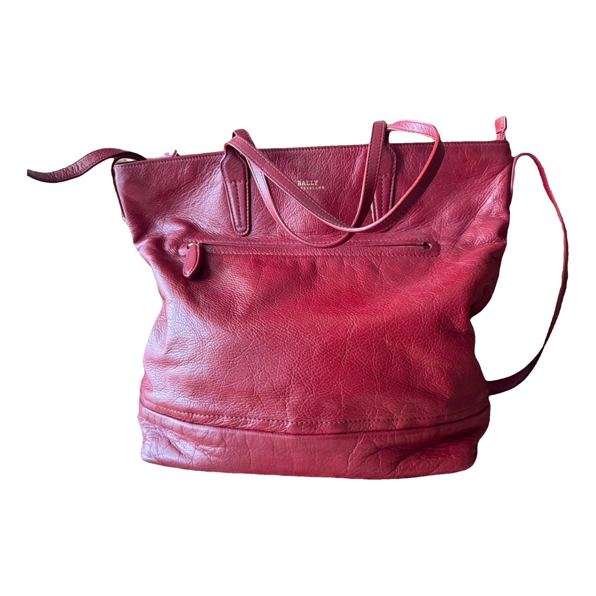 Leather handbag