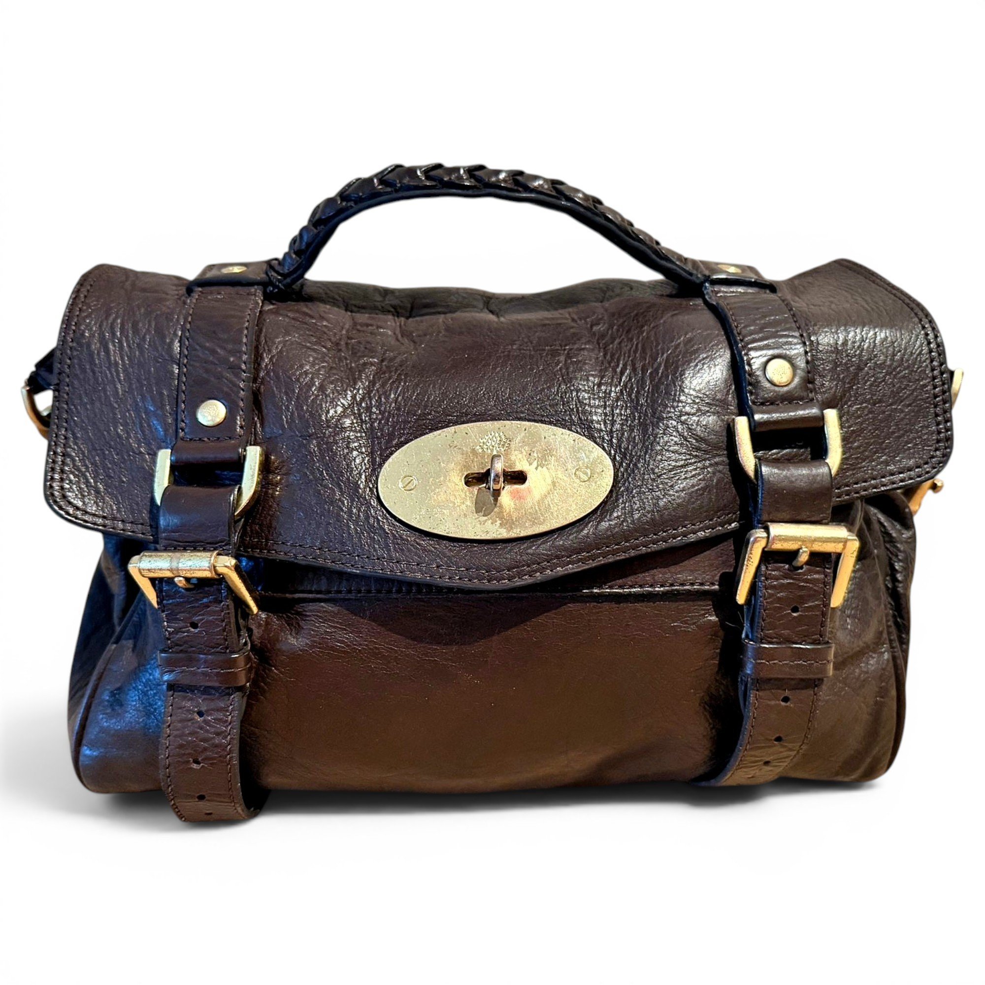 Alexa leather handbag