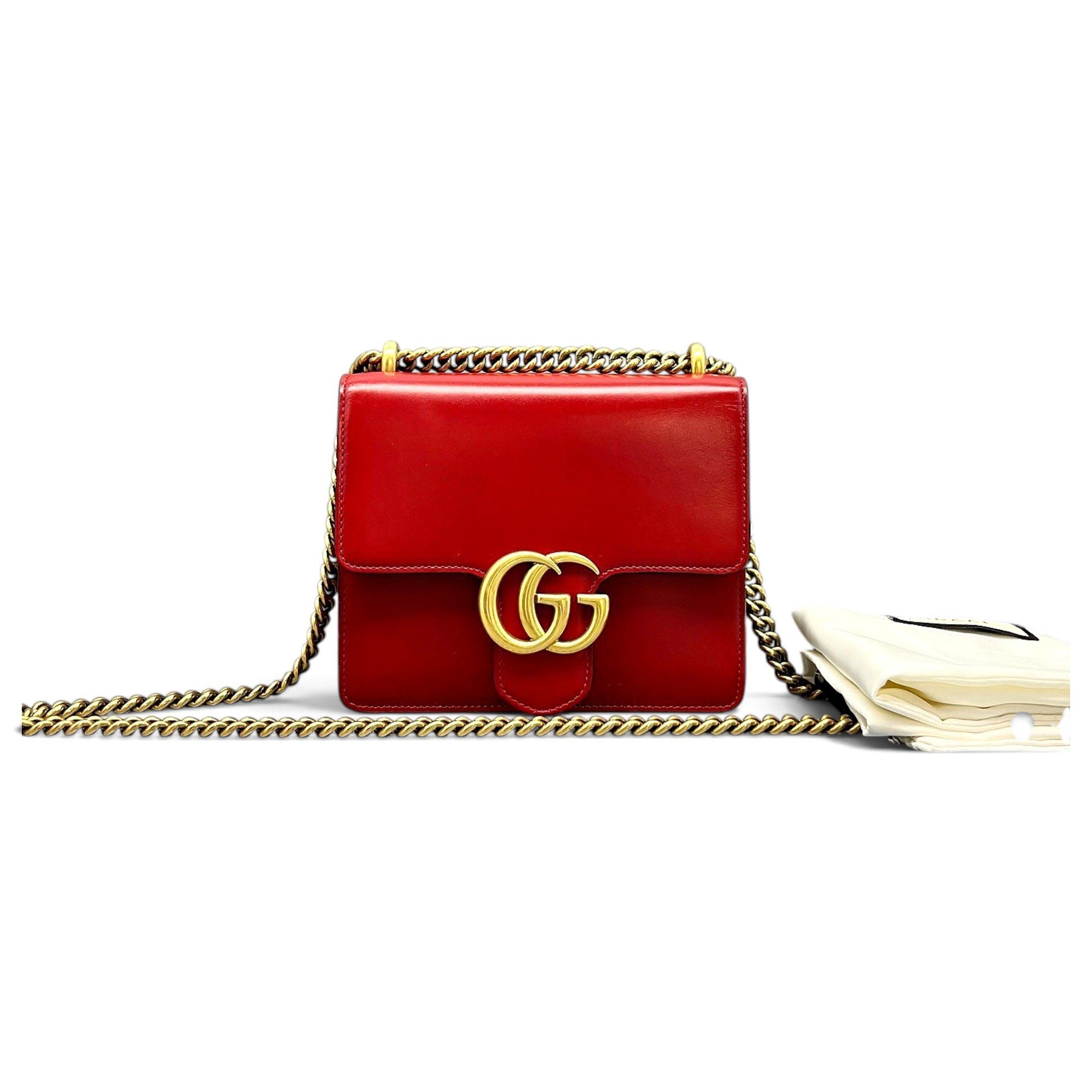 Leather crossbody bag
