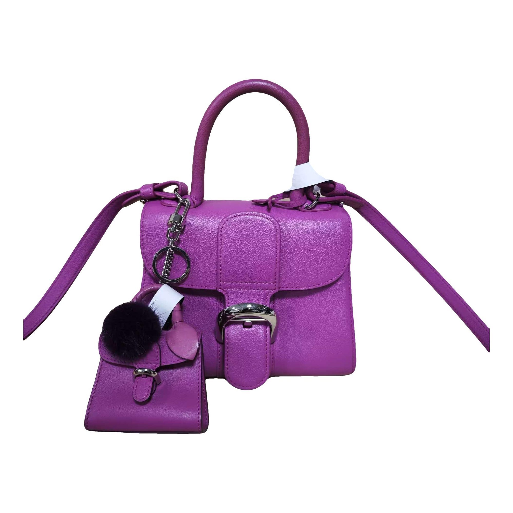 Brillant leather handbag