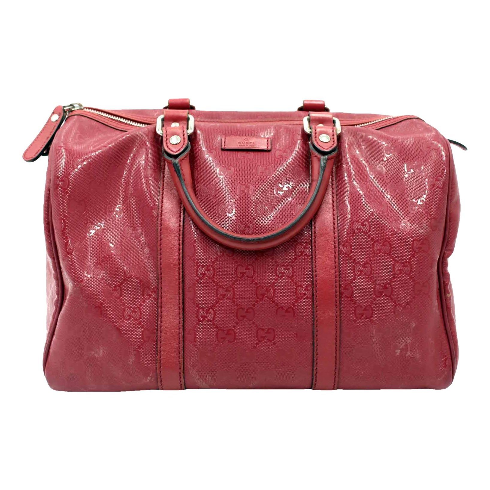 Vinyl handbag