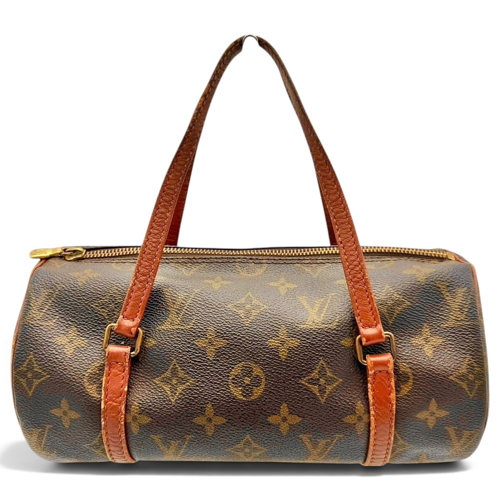 Papillon leather handbag