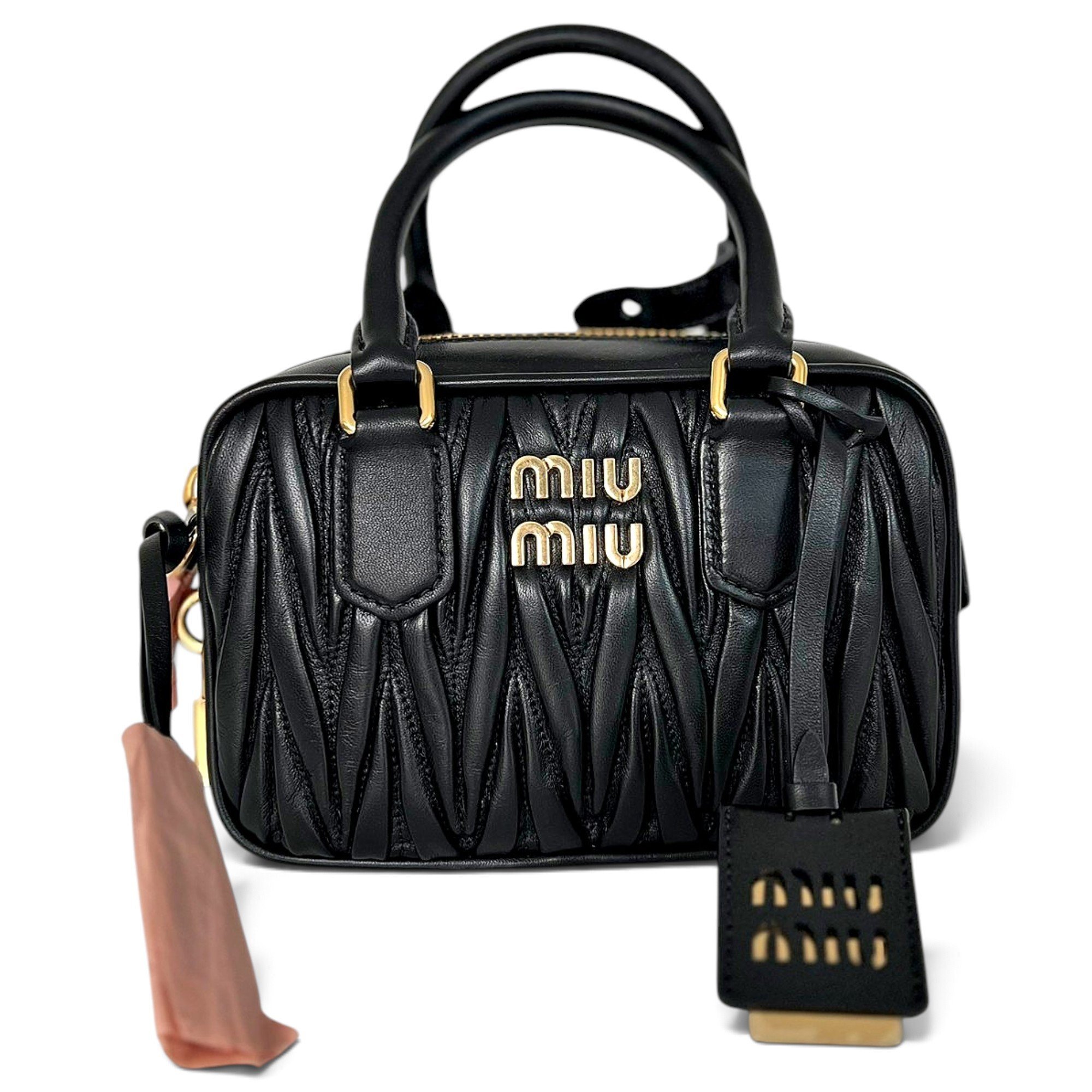 Miu Miu Ivy leather handbag