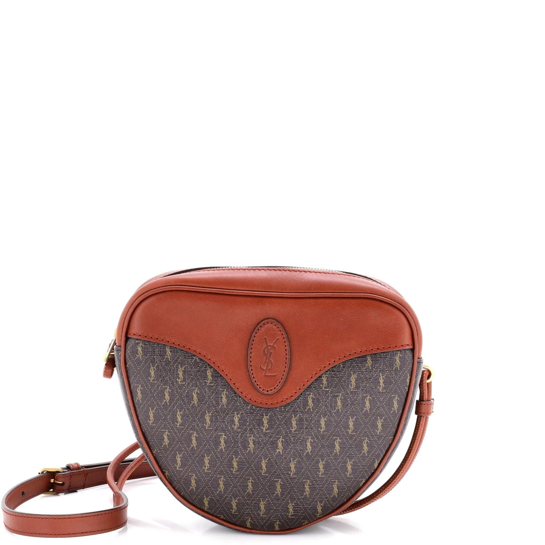 Leather crossbody bag