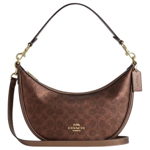 Leather crossbody bag