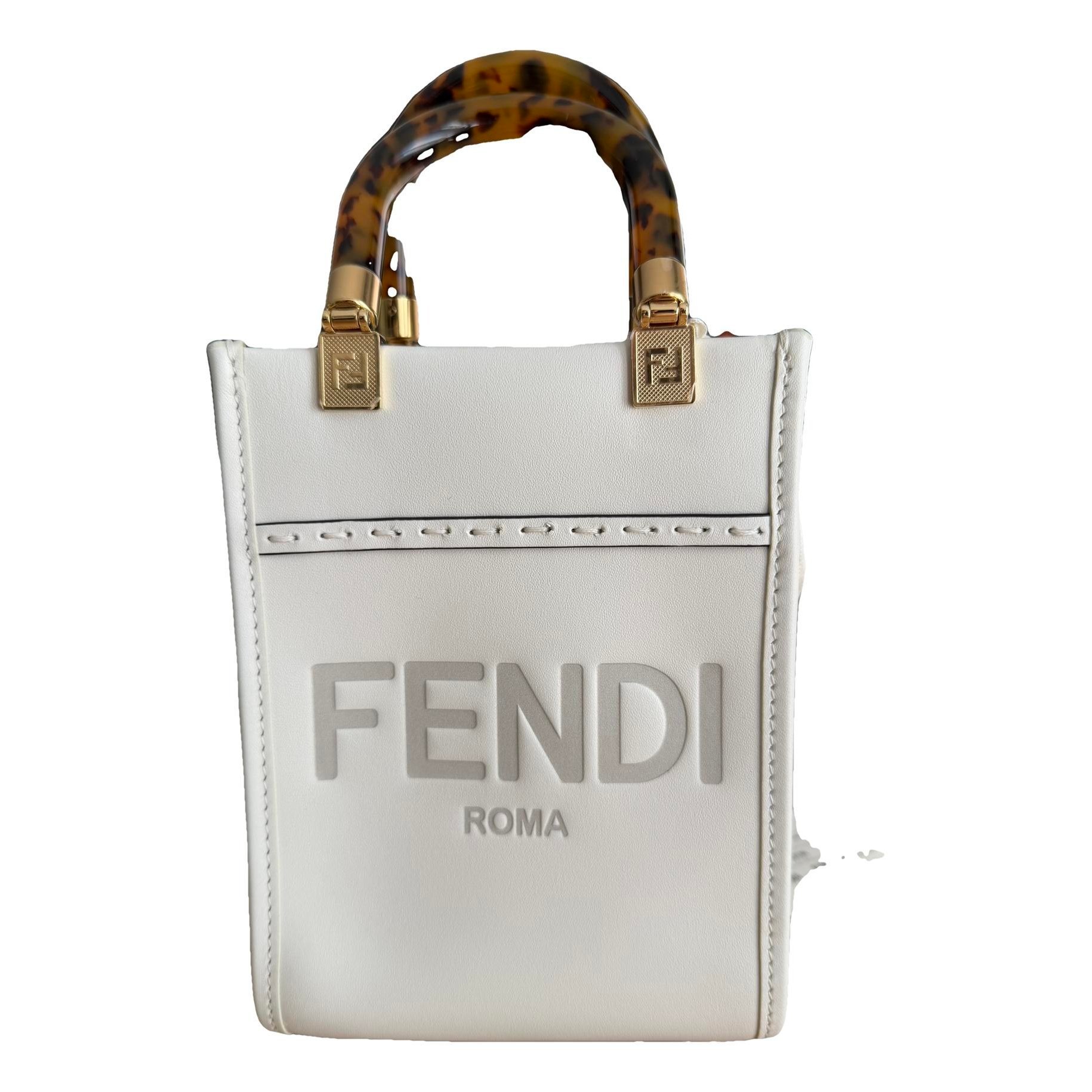 Sunshine leather tote