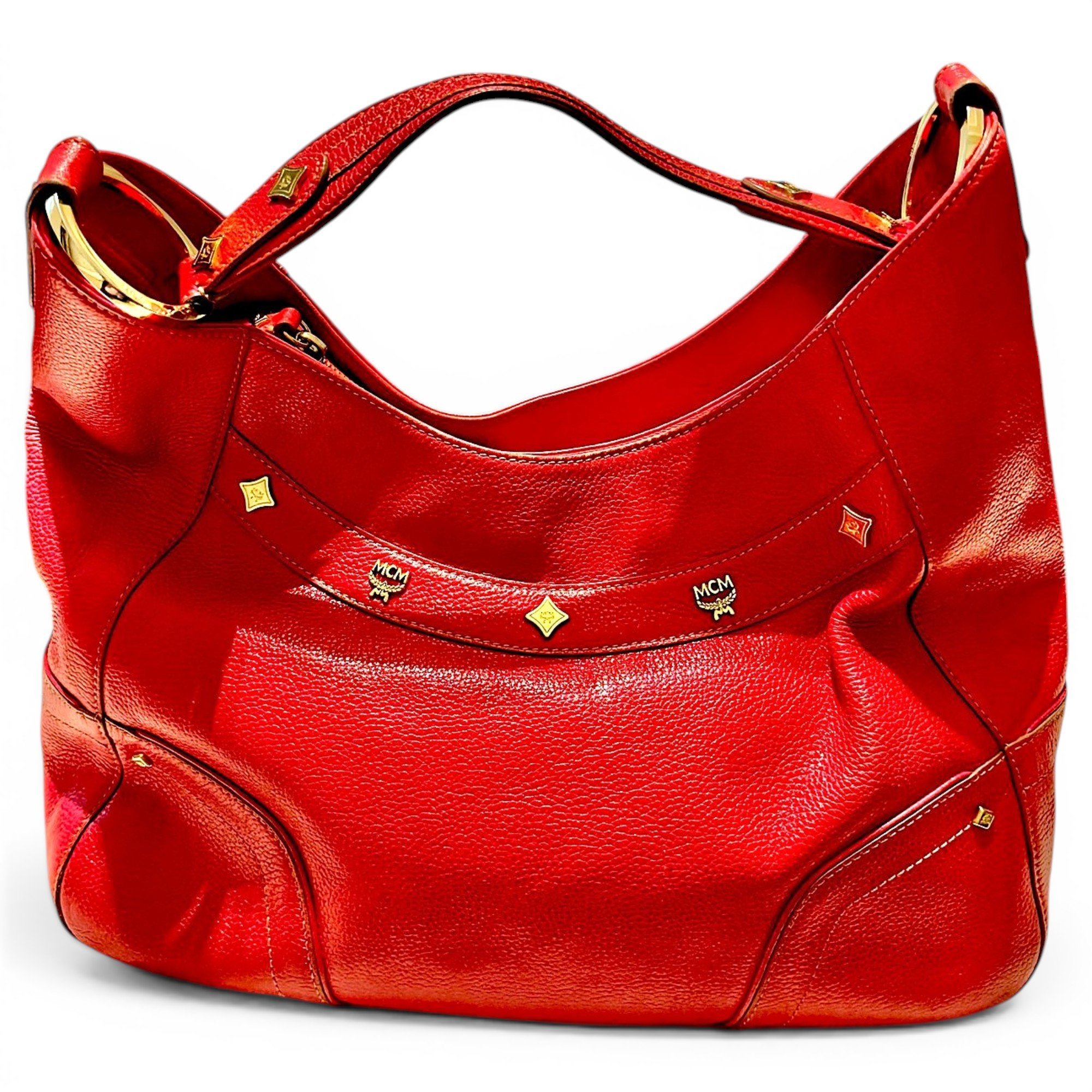 Leather handbag