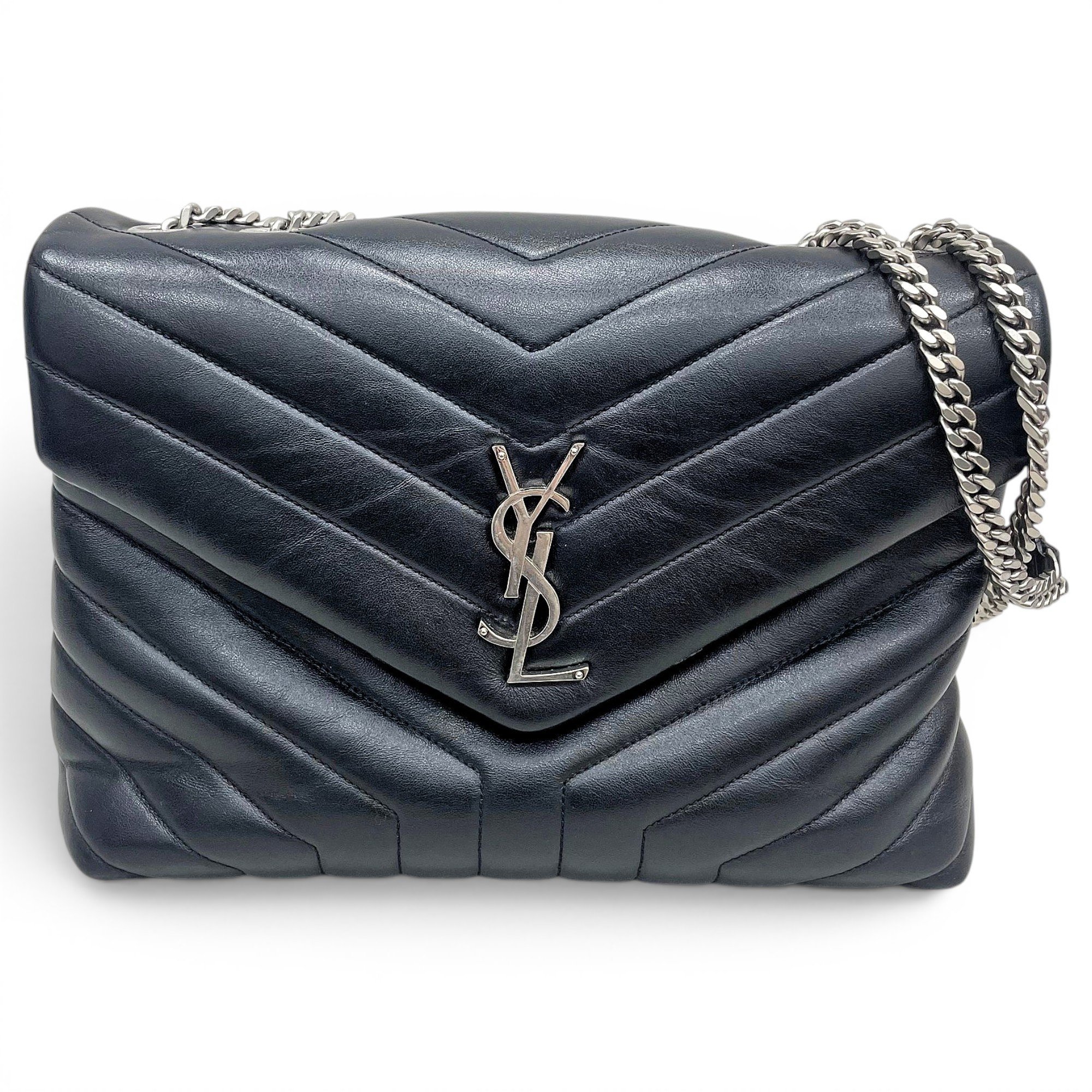 Loulou leather handbag