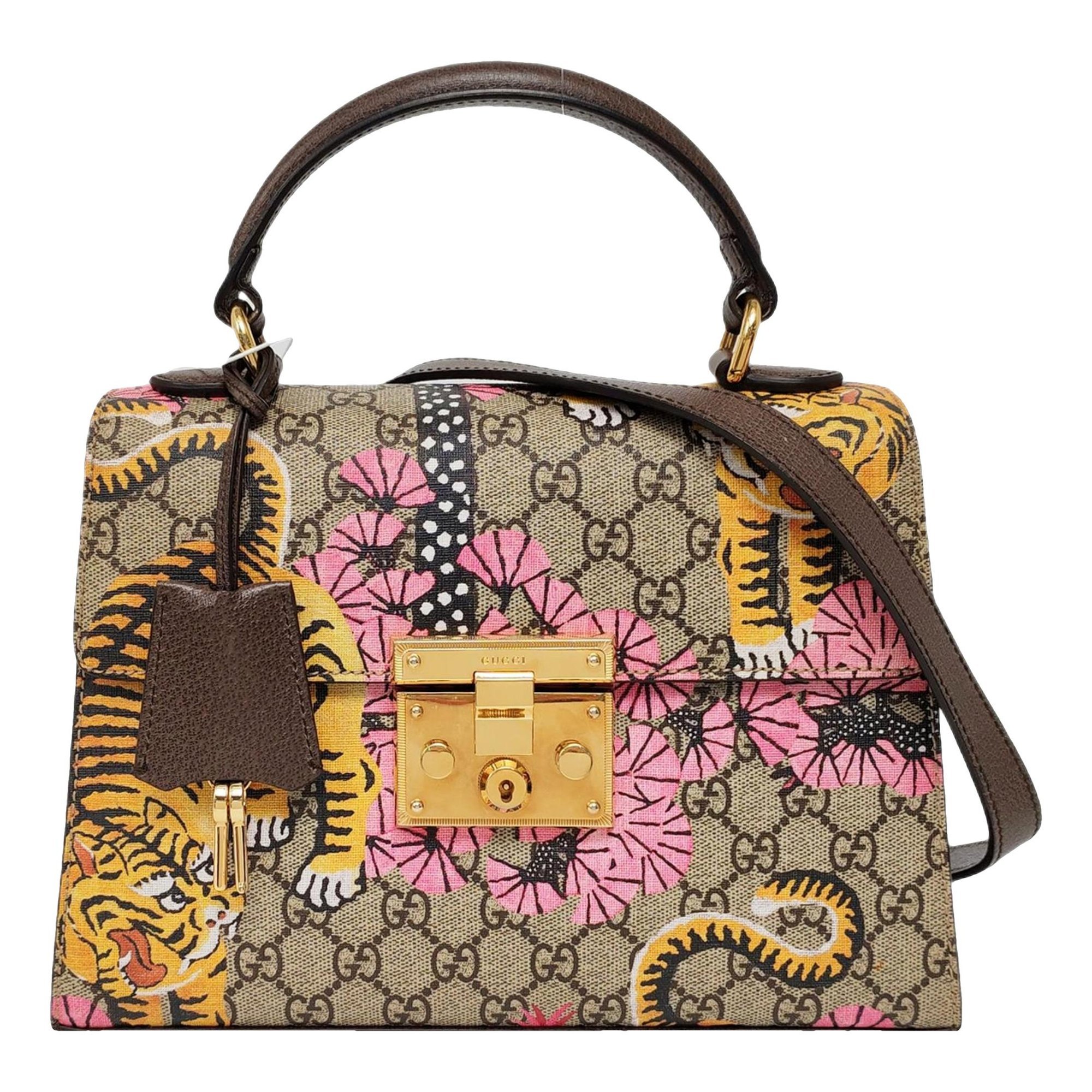 Padlock crossbody bag