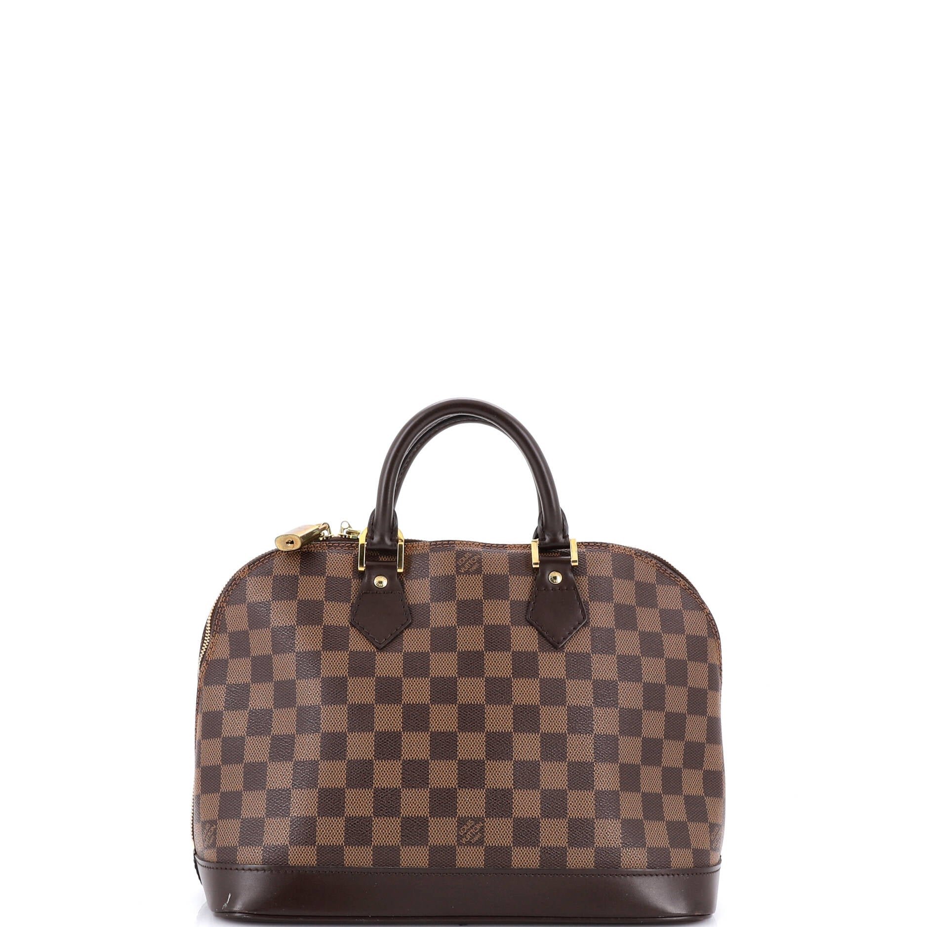 Louis Vuitton Vintage Alma Handbag Damier PM
