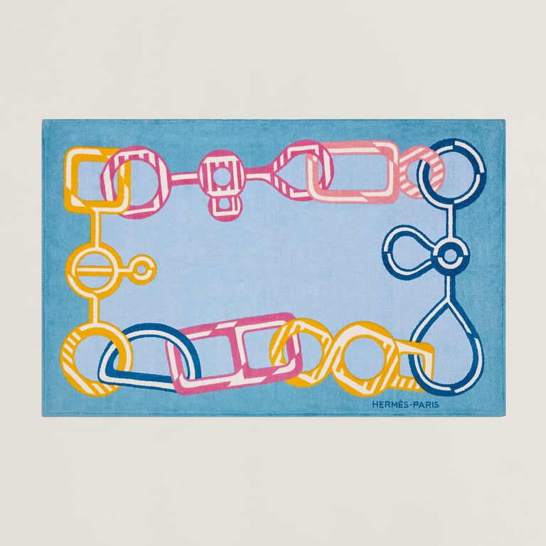 Do Re Boucles beach towel