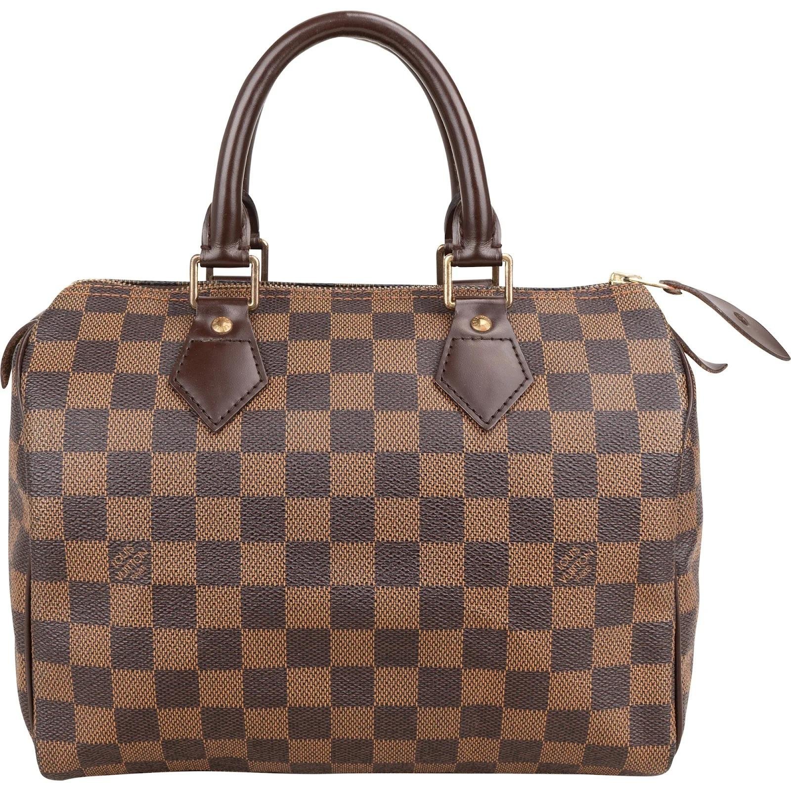 Speedy leather handbag