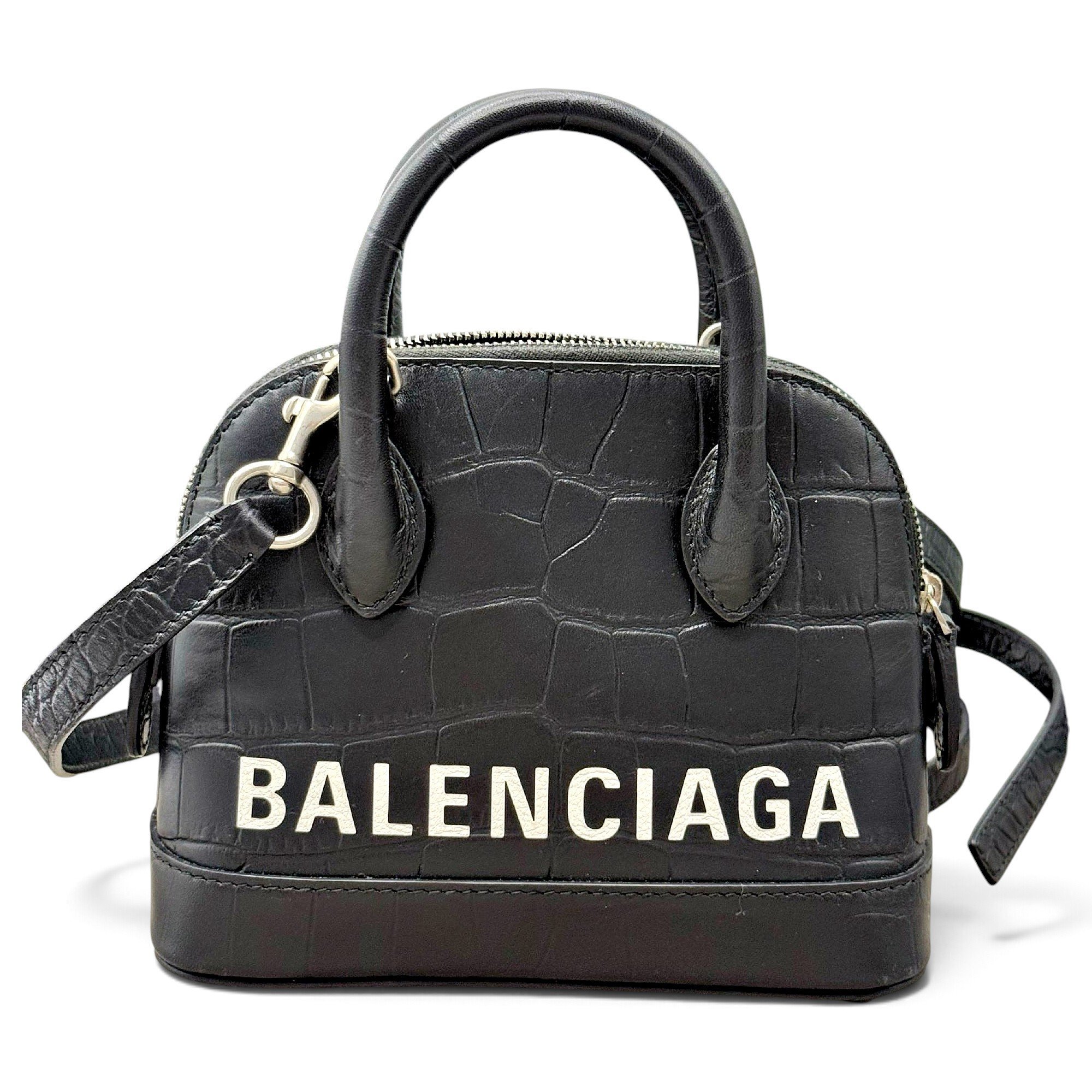 Ville Top Handle leather handbag